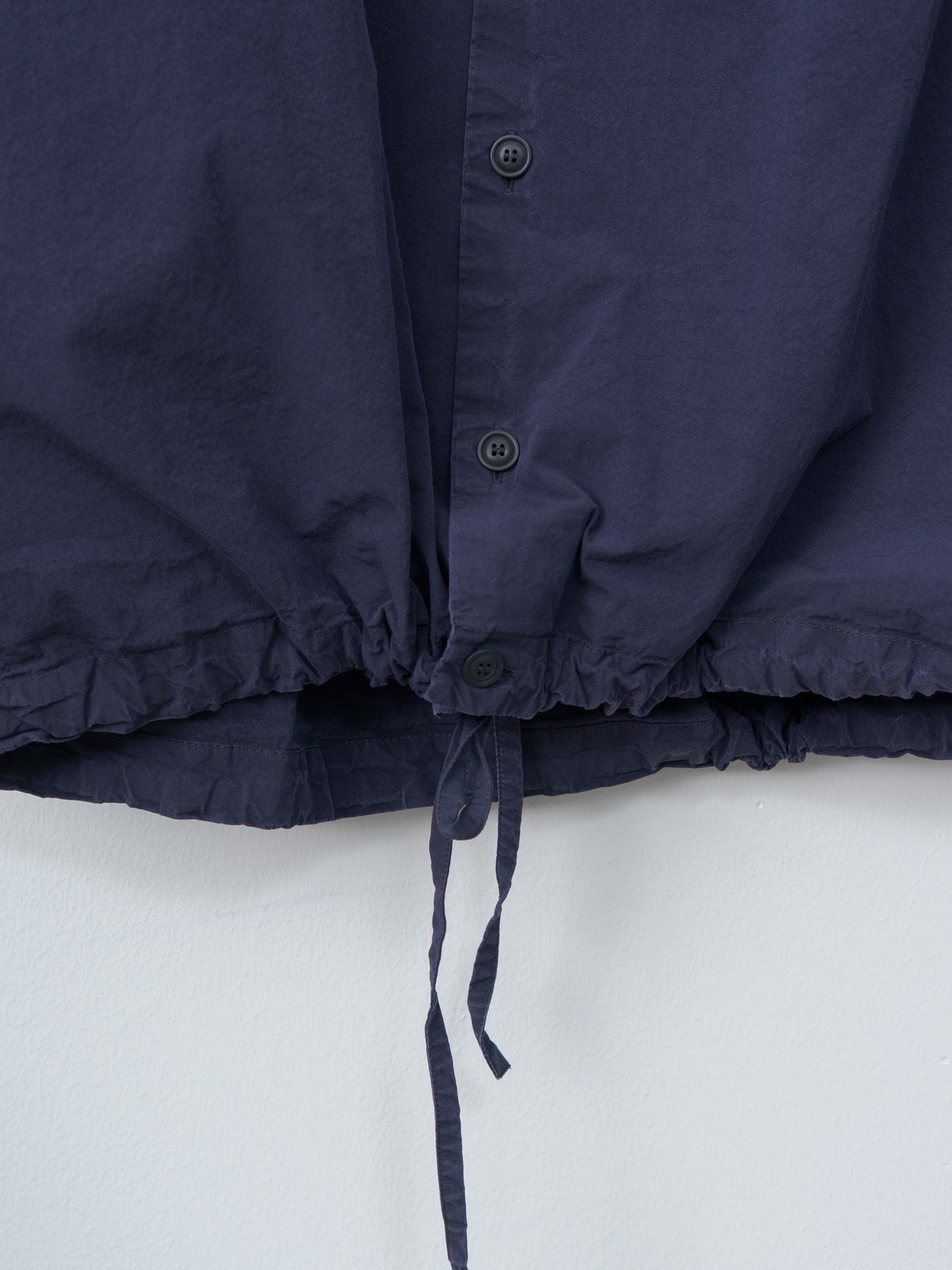 Namu Shop - Casey Casey Mili Volume Shirt PAPER COT - Navy