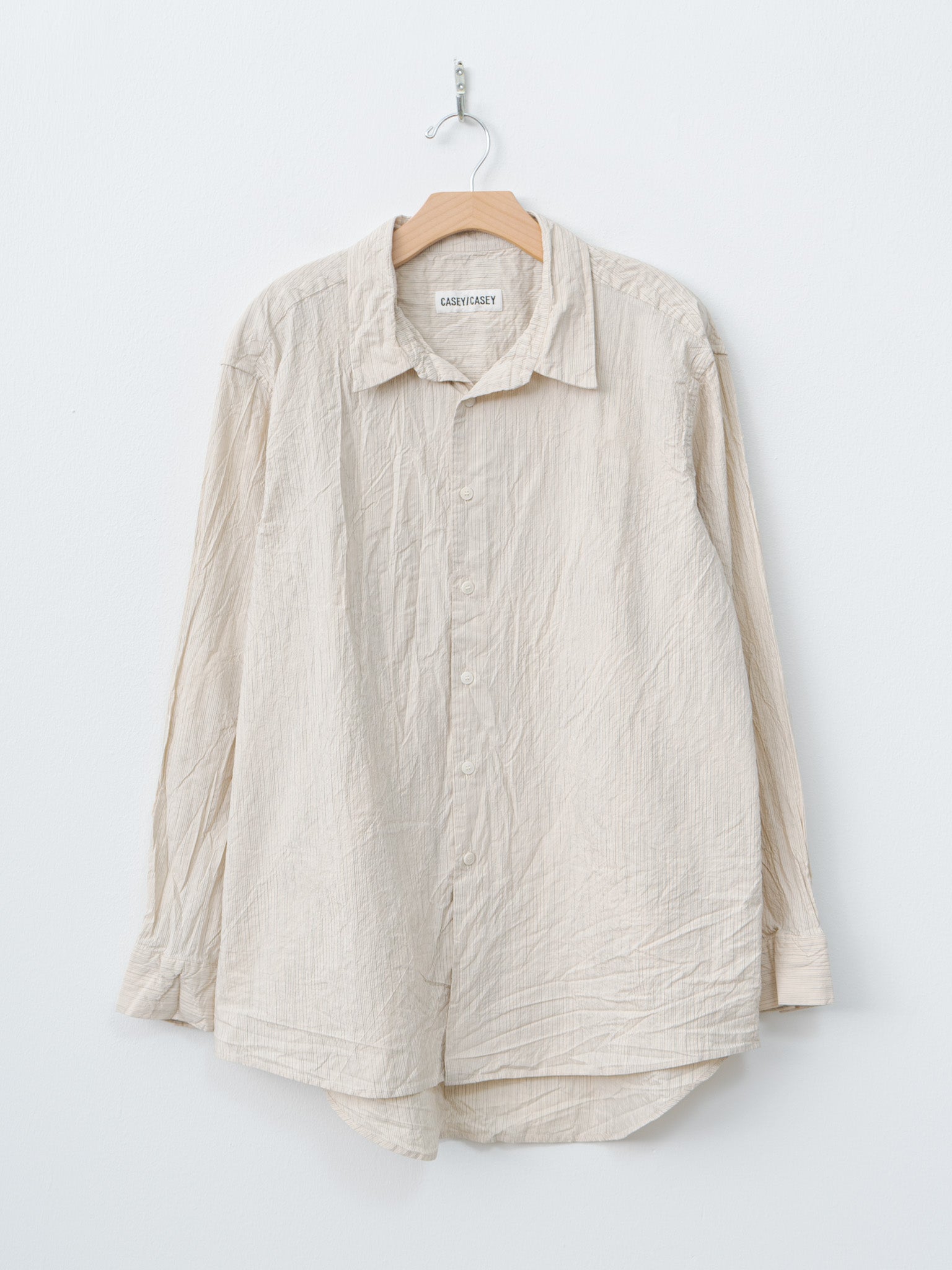 Namu Shop - Casey Casey Fabiano Shirt WIND STRIPE - Natural Stripe