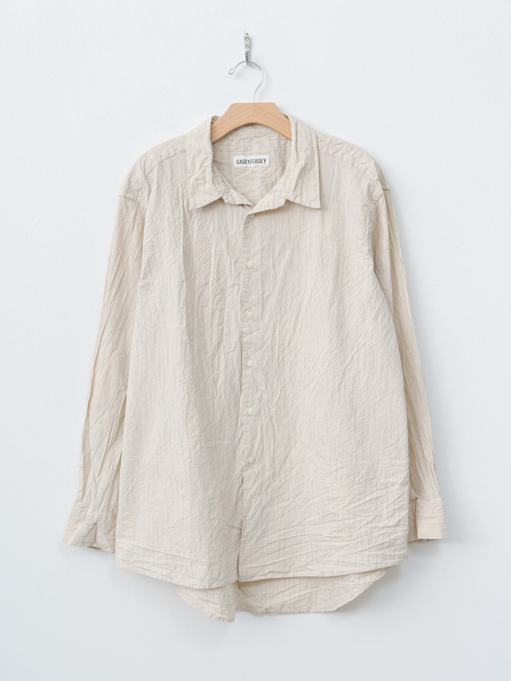 Namu Shop - Casey Casey Fabiano Shirt WIND STRIPE - Natural Stripe