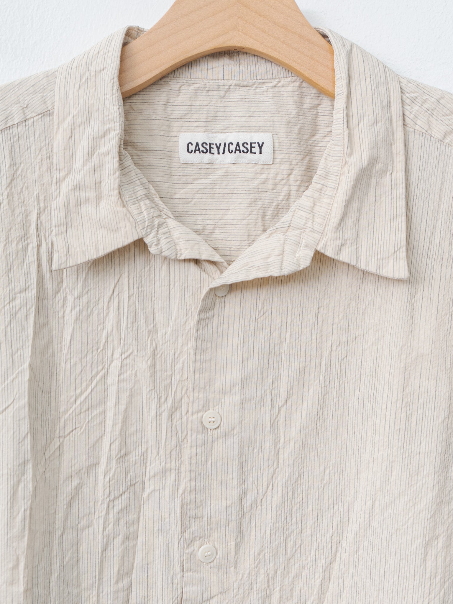 Namu Shop - Casey Casey Fabiano Shirt WIND STRIPE - Natural Stripe