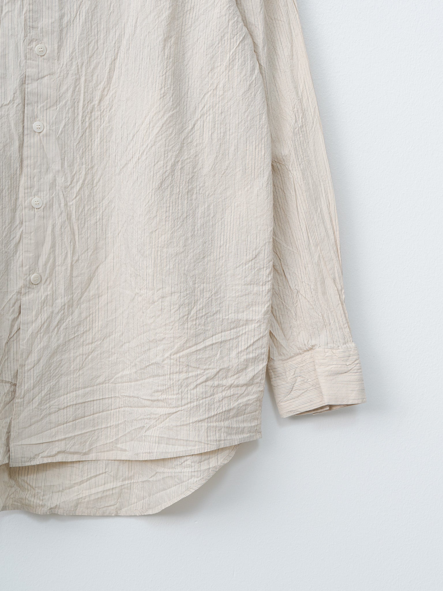 Namu Shop - Casey Casey Fabiano Shirt WIND STRIPE - Natural Stripe
