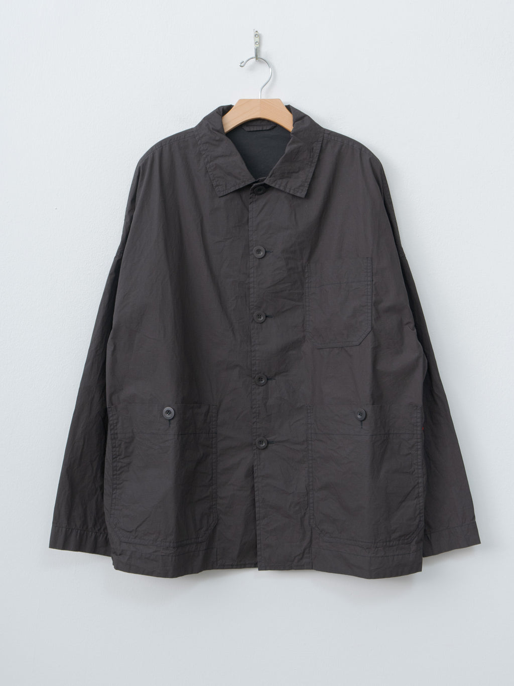 Namu Shop - Casey Casey Higa Travail Jacket PIGMENT WAX - Brown