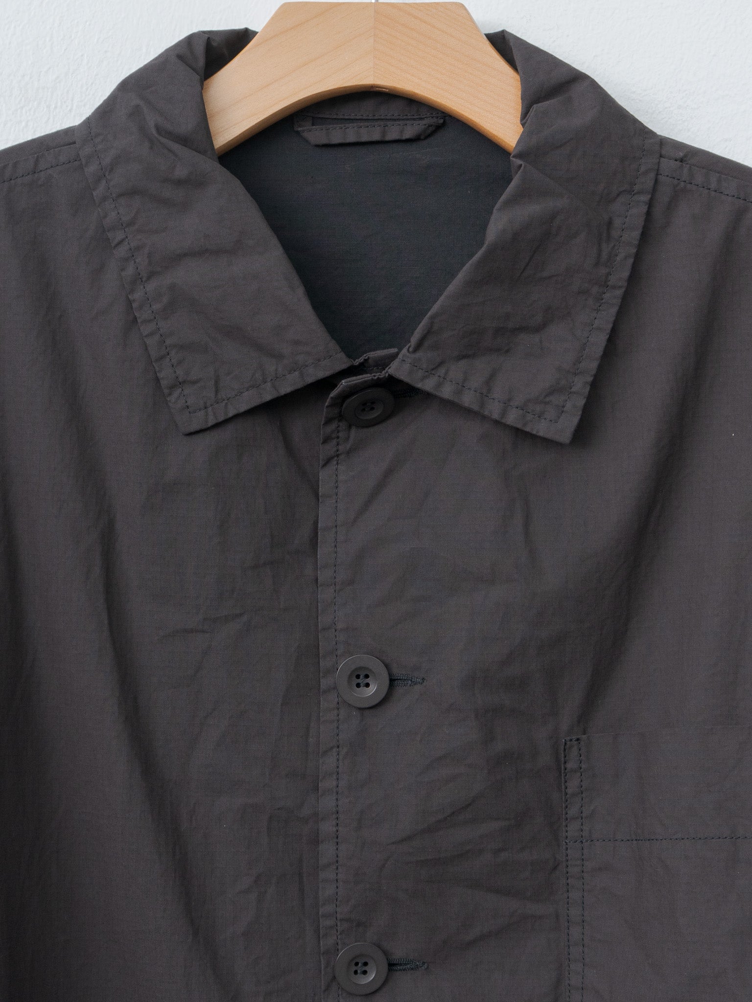 Namu Shop - Casey Casey Higa Travail Jacket PIGMENT WAX - Brown