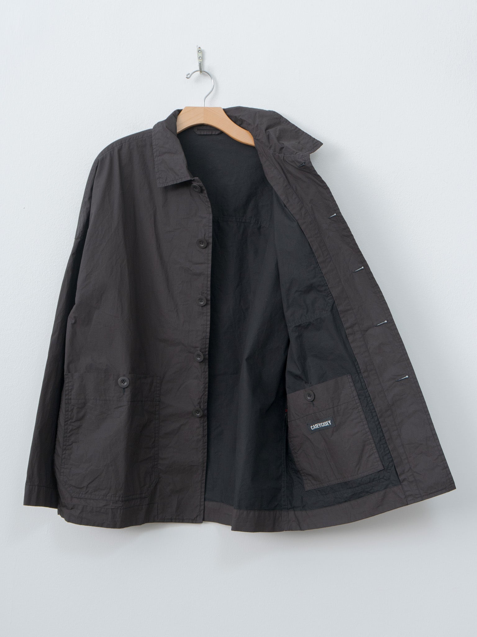 Namu Shop - Casey Casey Higa Travail Jacket PIGMENT WAX - Brown