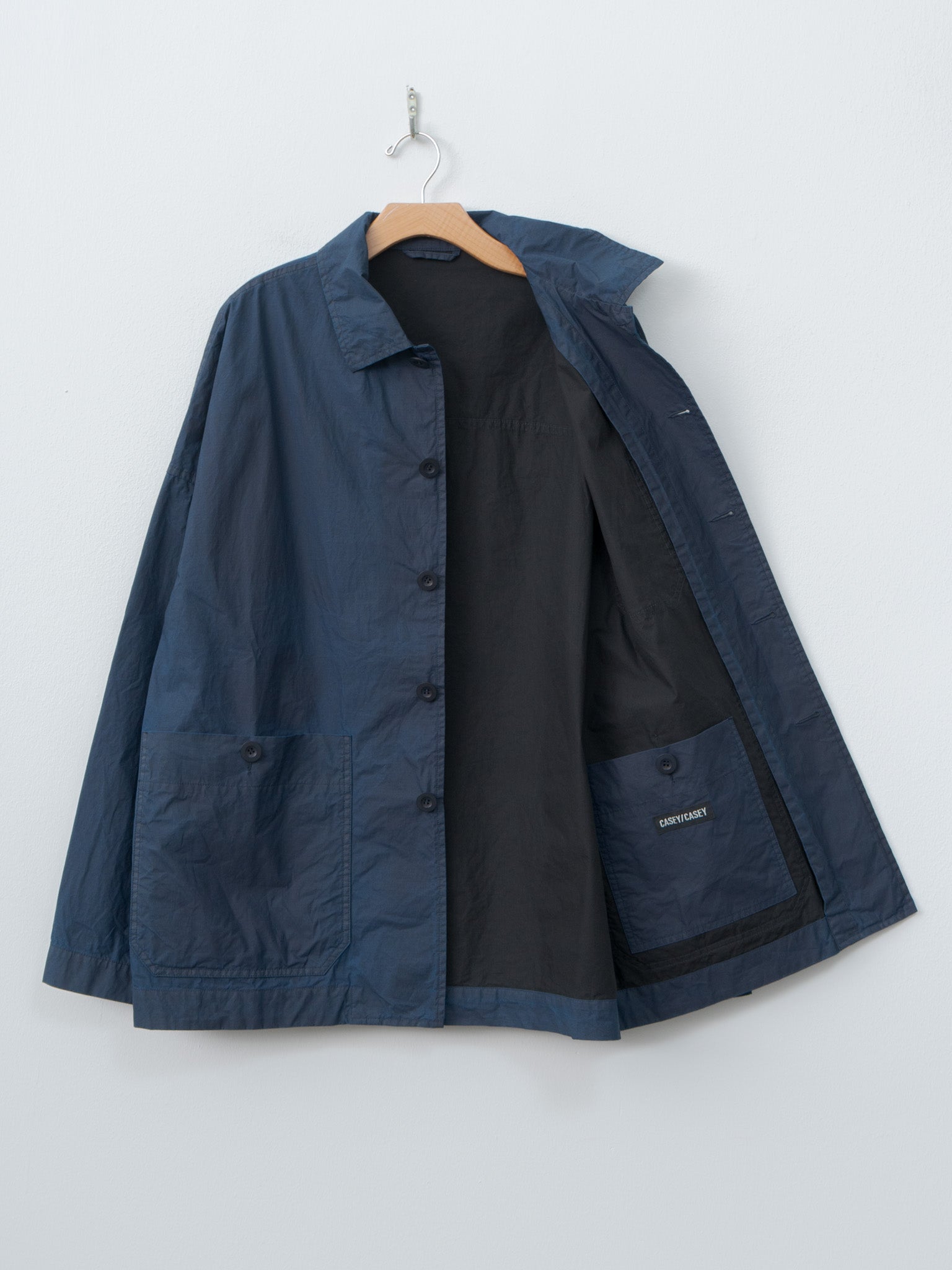 Namu Shop - Casey Casey Higa Travail Jacket PIGMENT WAX - Navy