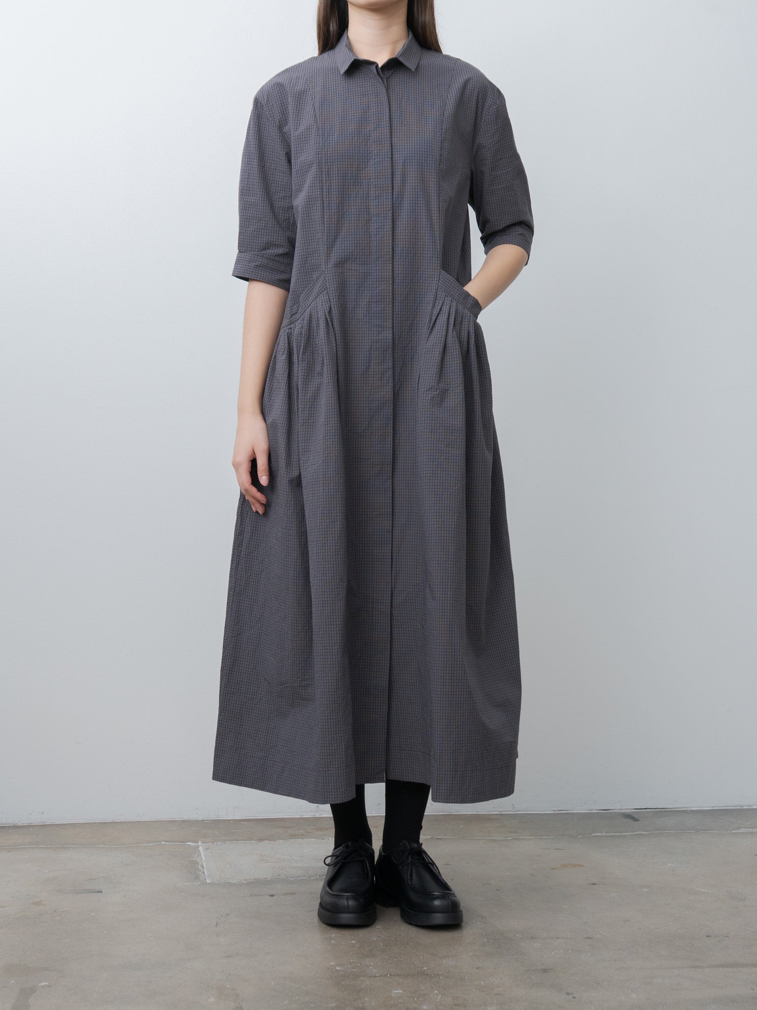 Namu Shop - Bergfabel Sally Dress - Gray Check