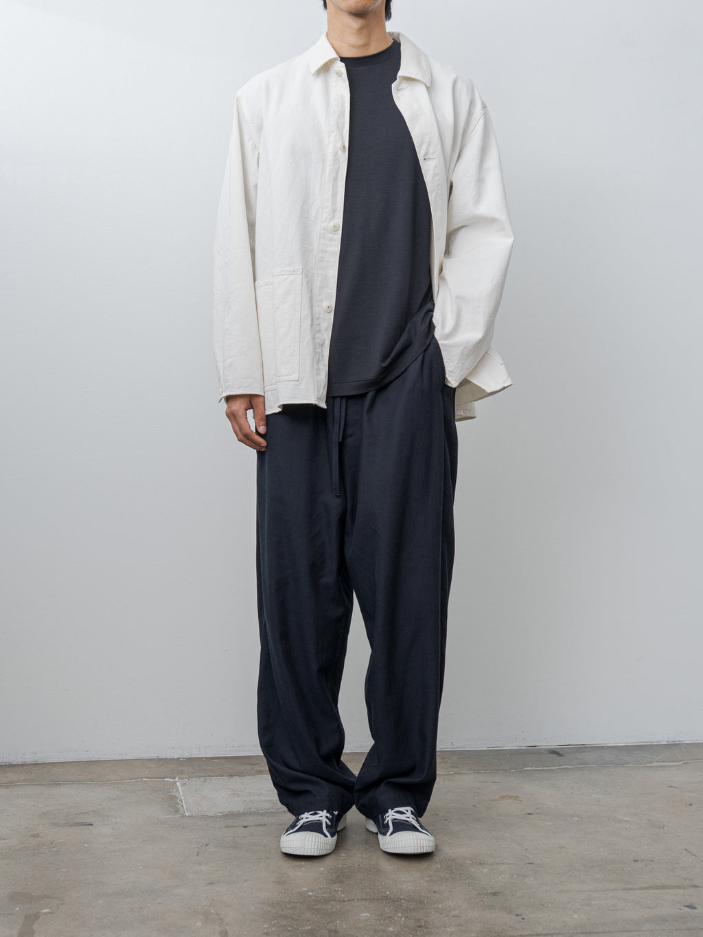Namu Shop - Yoko Sakamoto Relax Easy Pants - Navy