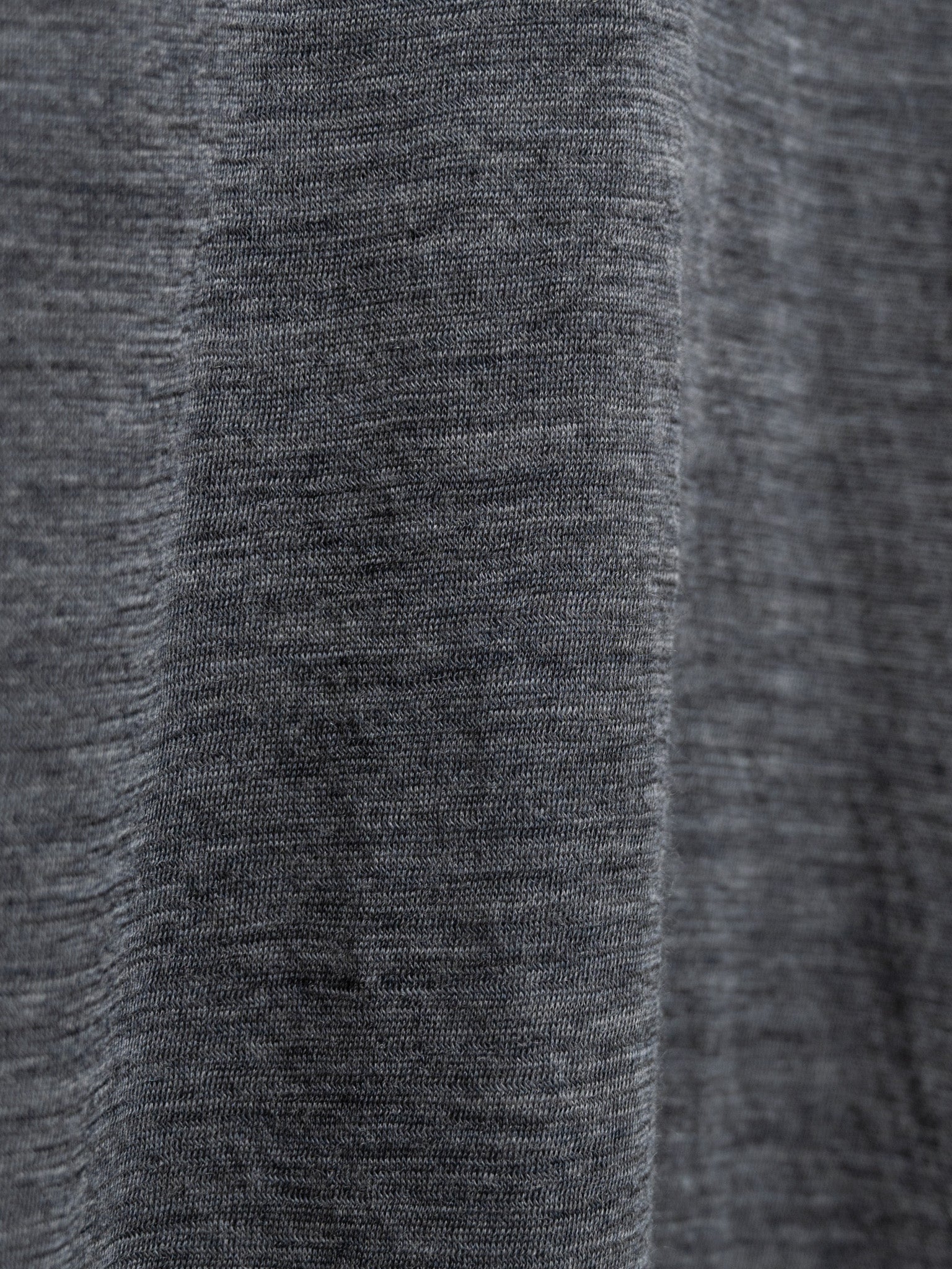 Namu Shop - Auralee Super Soft Wool Sheer Jersey Turtleneck - Top Charcoal