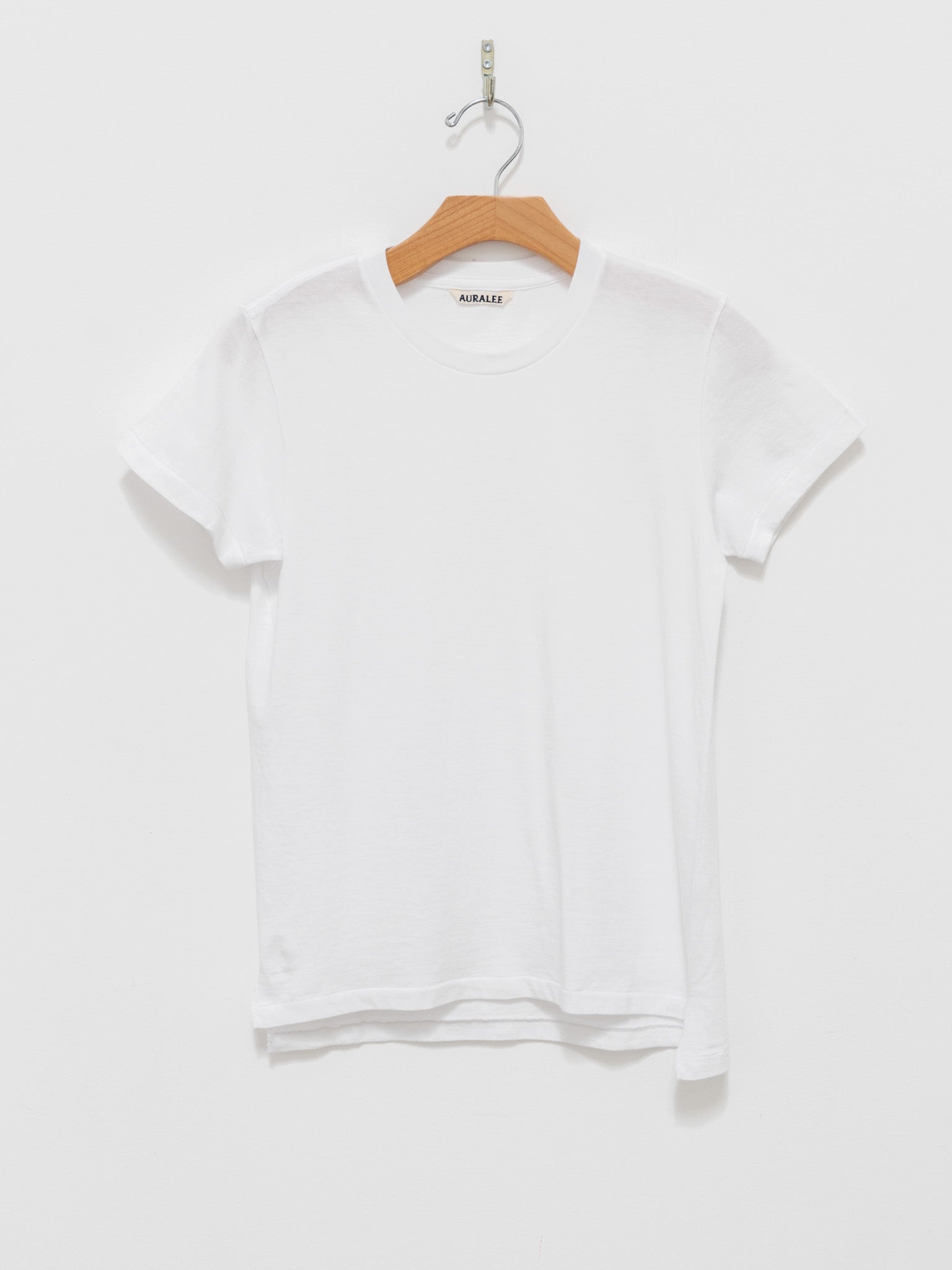 Namu Shop - Auralee Seamless Crewneck Tee - White
