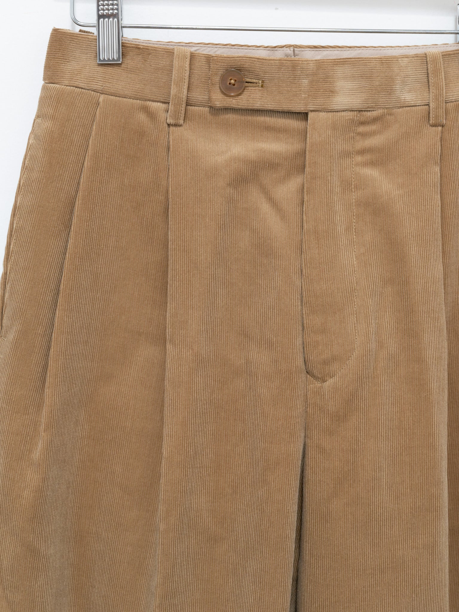 Namu Shop - Auralee Finx Corduroy Slacks - Light Brown