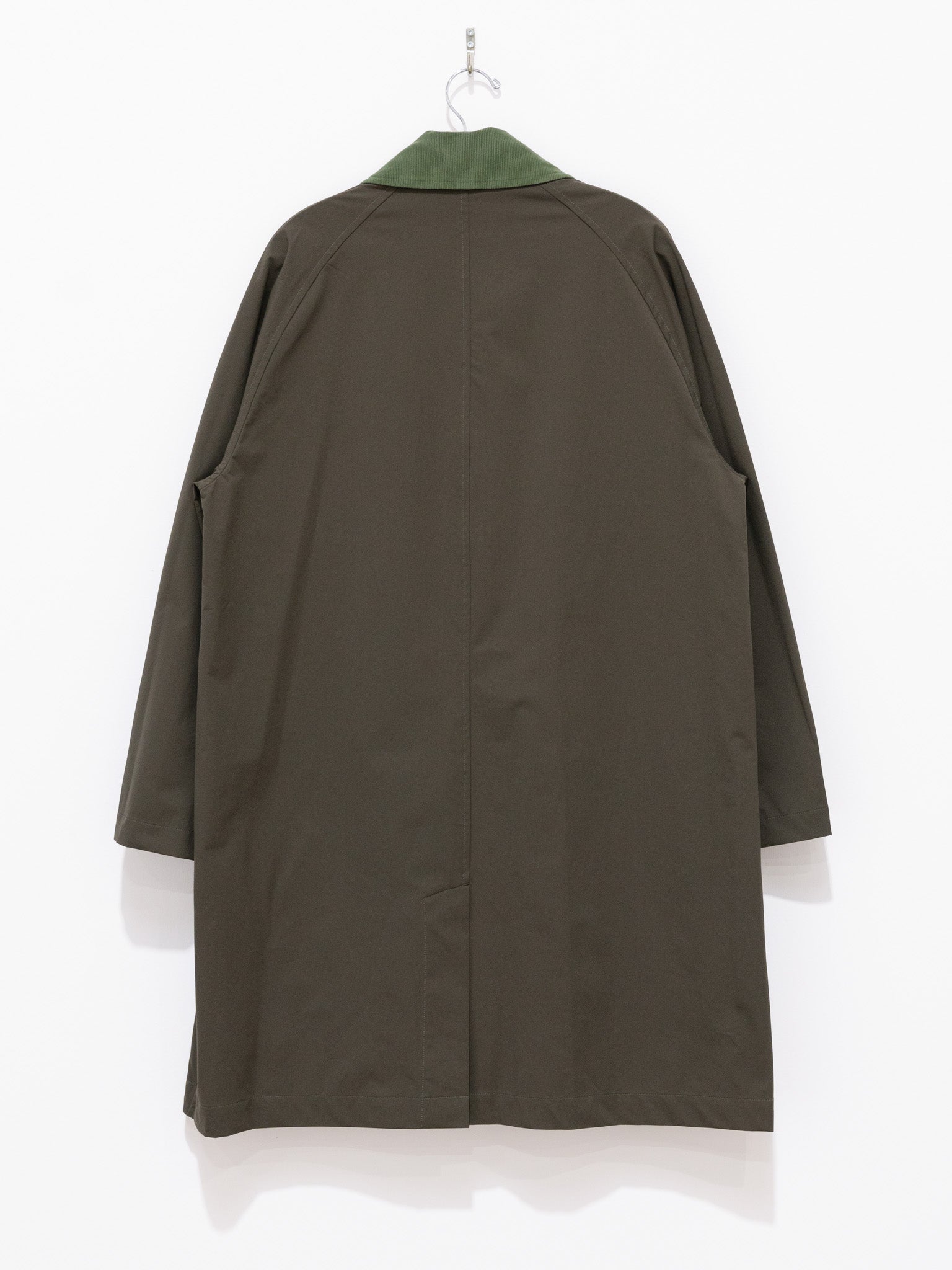 Namu Shop - ts(s) SOLOTEX Polyester Stretch Raglan Sleeve Coat - Olive