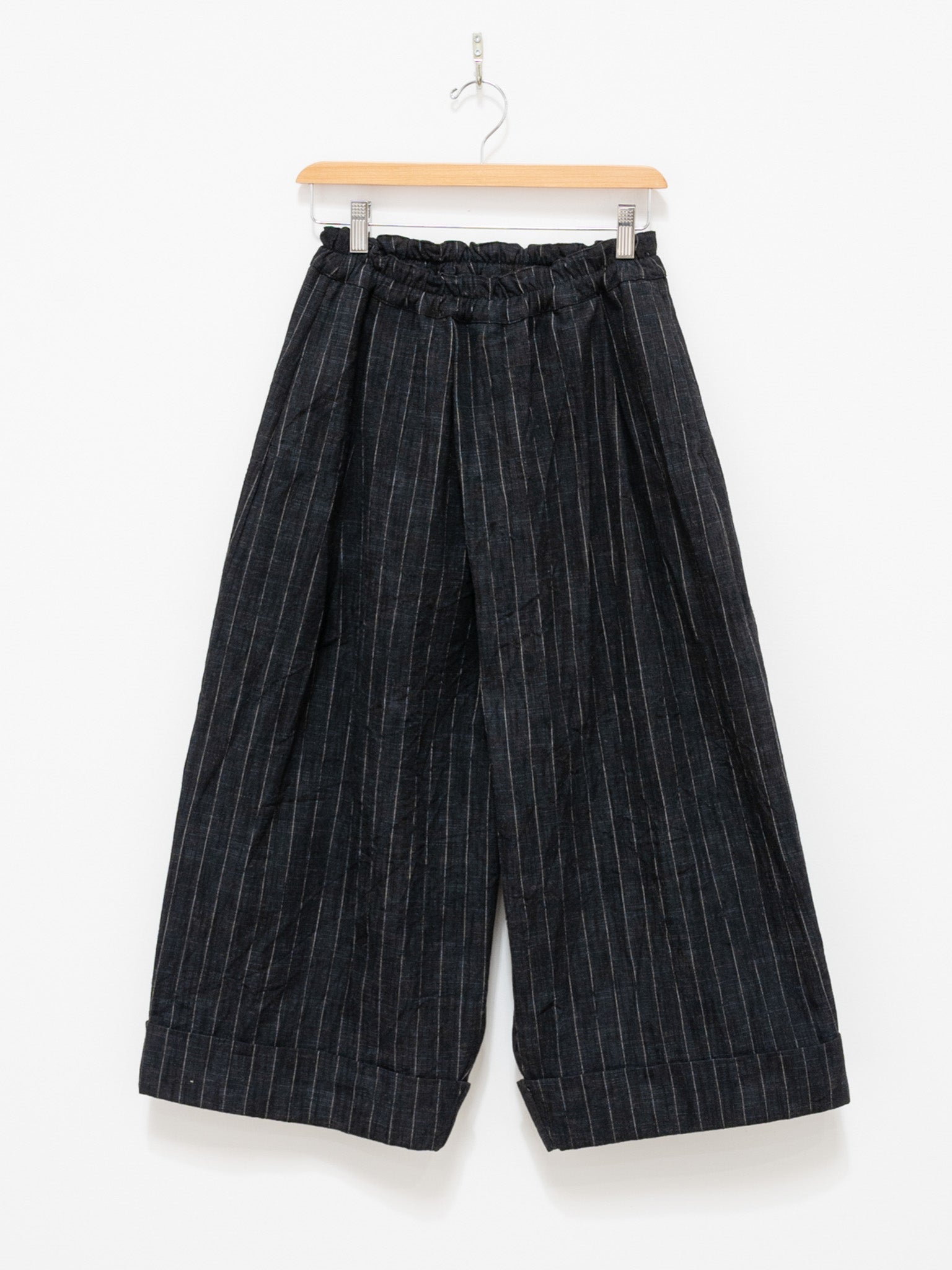 Namu Shop - Toogood The Baker Trouser - Crumpled Pinstripe Flint