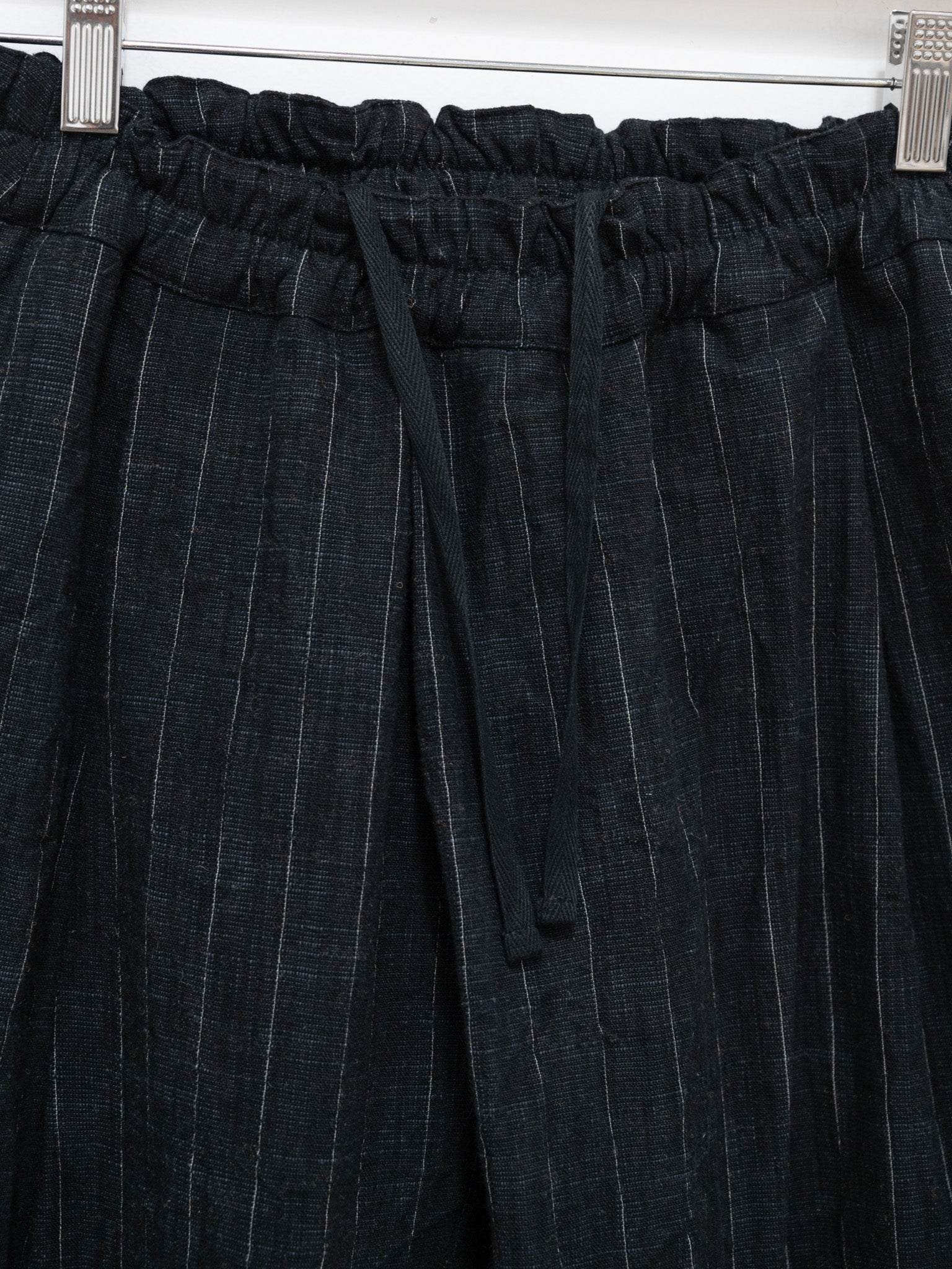Namu Shop - Toogood The Baker Trouser - Crumpled Pinstripe Flint