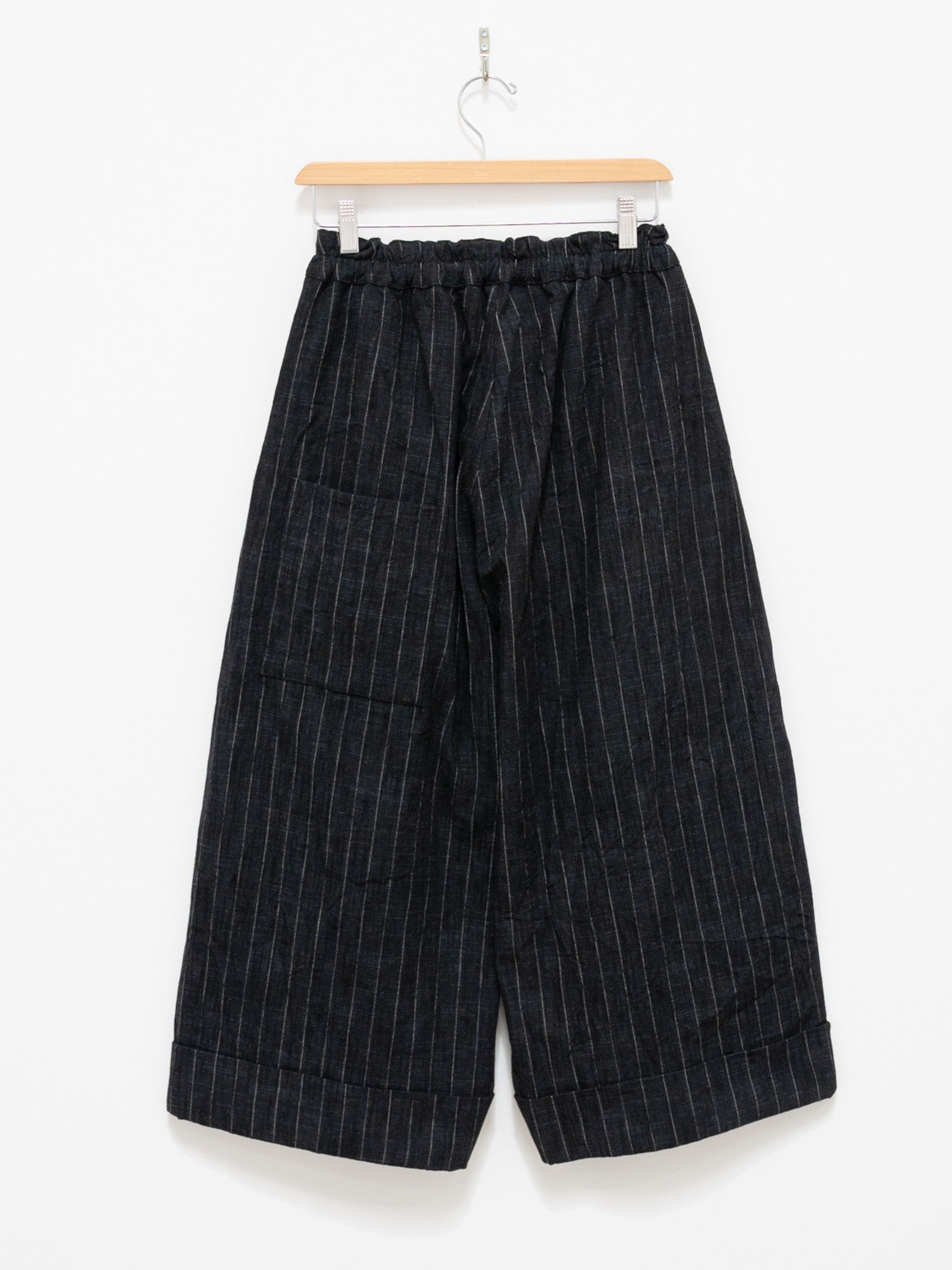 Namu Shop - Toogood The Baker Trouser - Crumpled Pinstripe Flint