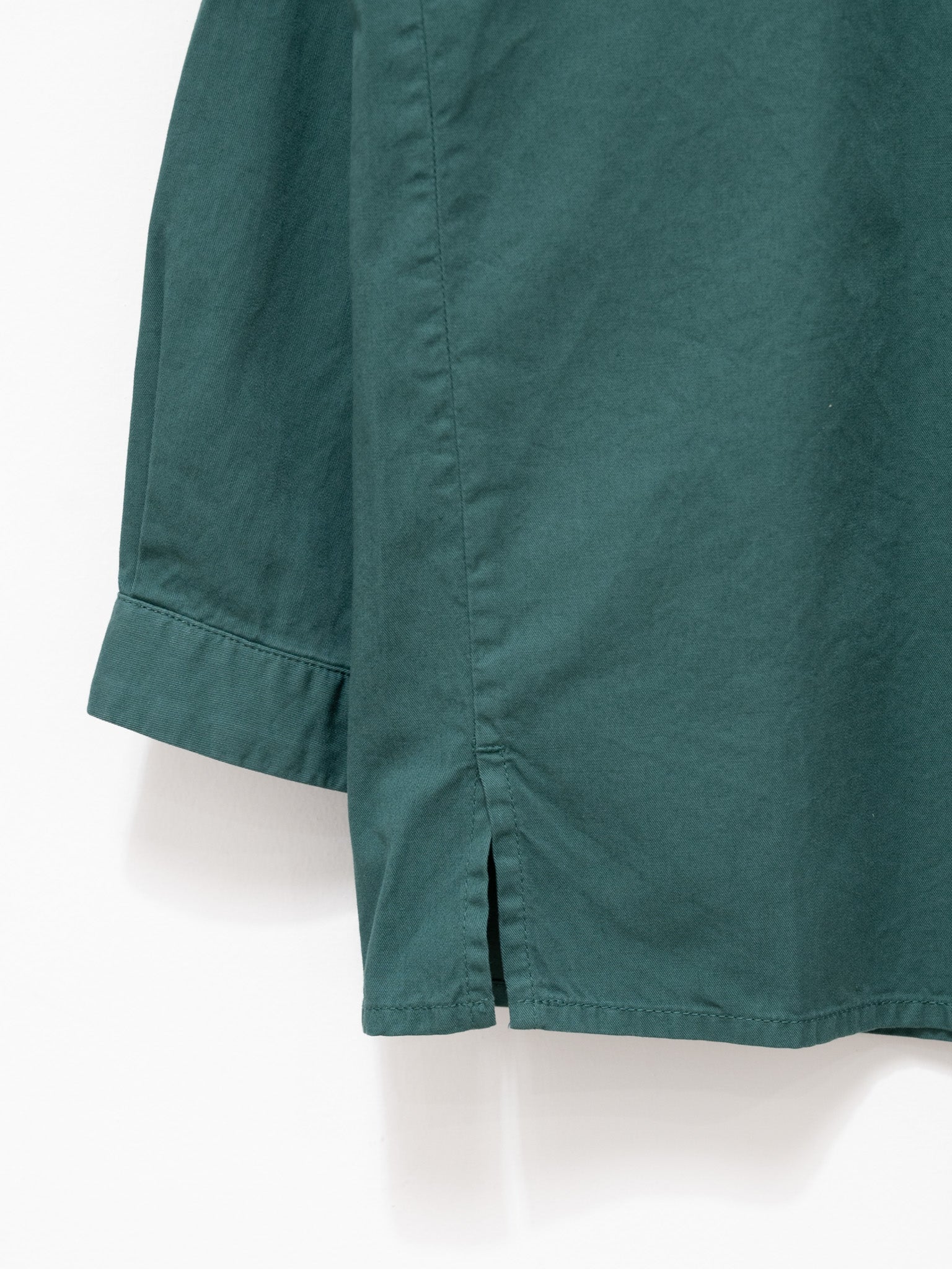 Namu Shop - Toogood The Draughtsman Shirt - Cotton Twill Viridian
