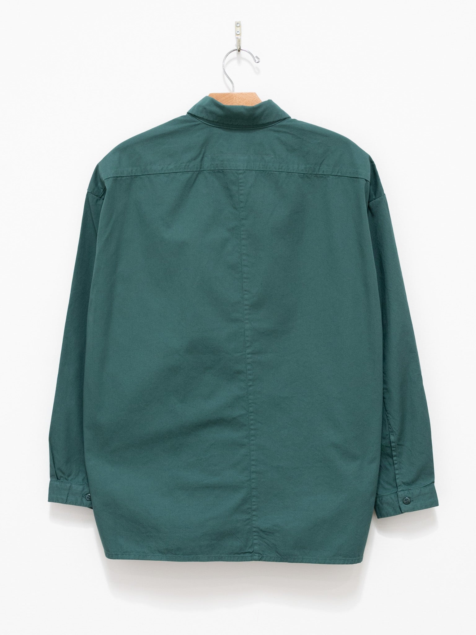 Namu Shop - Toogood The Draughtsman Shirt - Cotton Twill Viridian