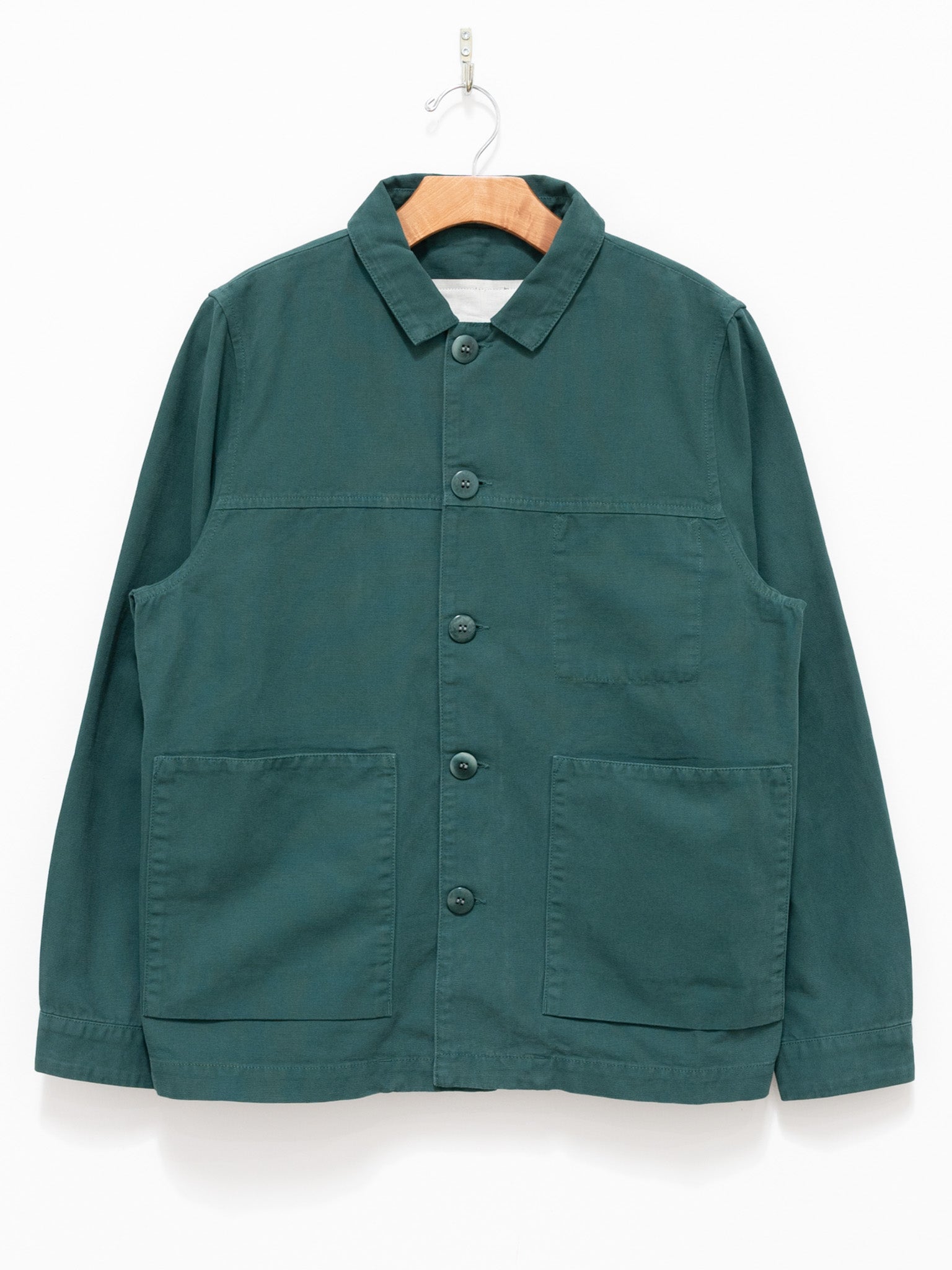 Namu Shop - Toogood The Carpenter Jacket - Canvas Viridian