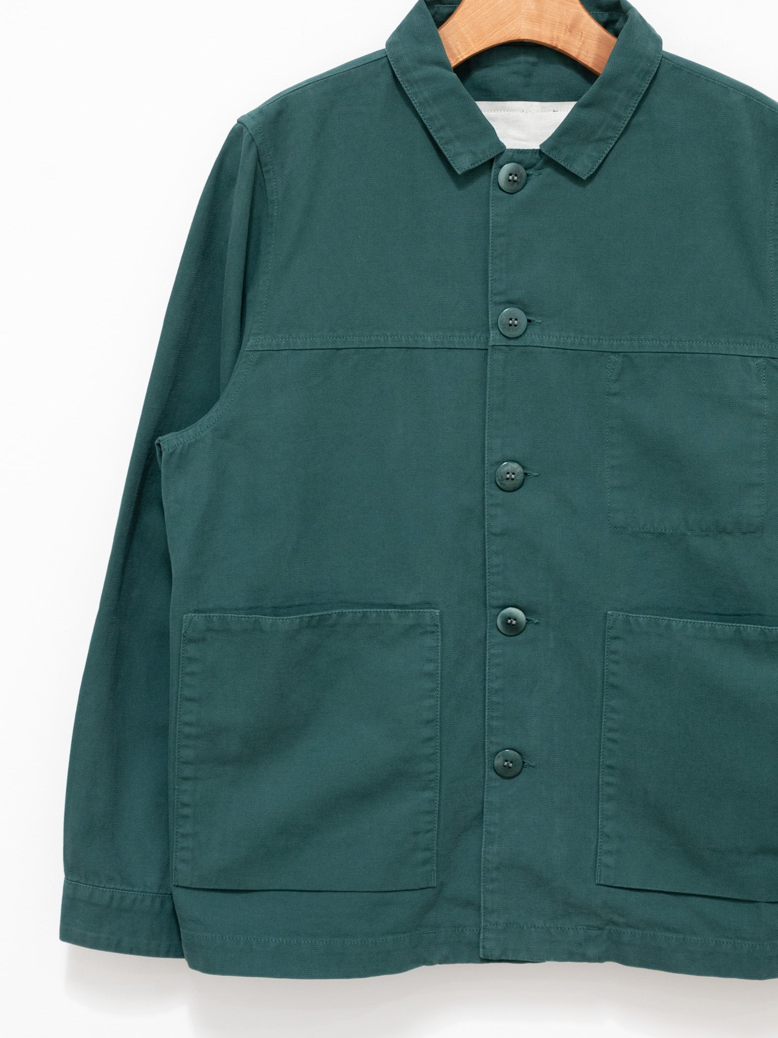 Namu Shop - Toogood The Carpenter Jacket - Canvas Viridian