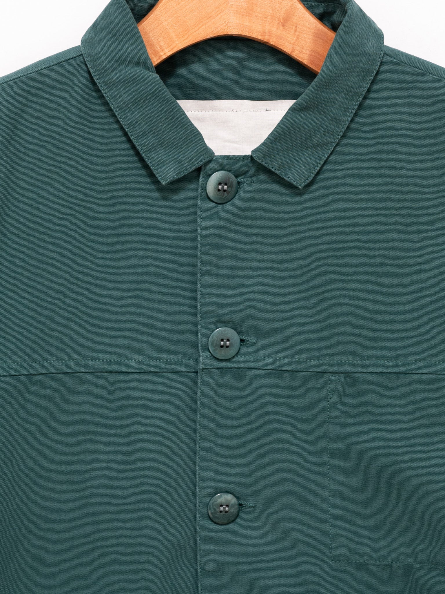 Namu Shop - Toogood The Carpenter Jacket - Canvas Viridian