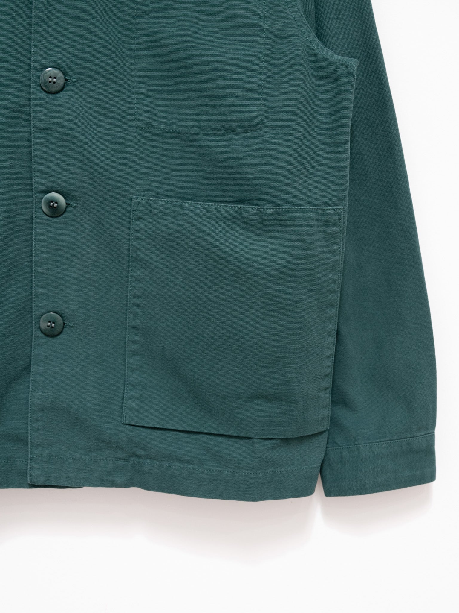 Namu Shop - Toogood The Carpenter Jacket - Canvas Viridian