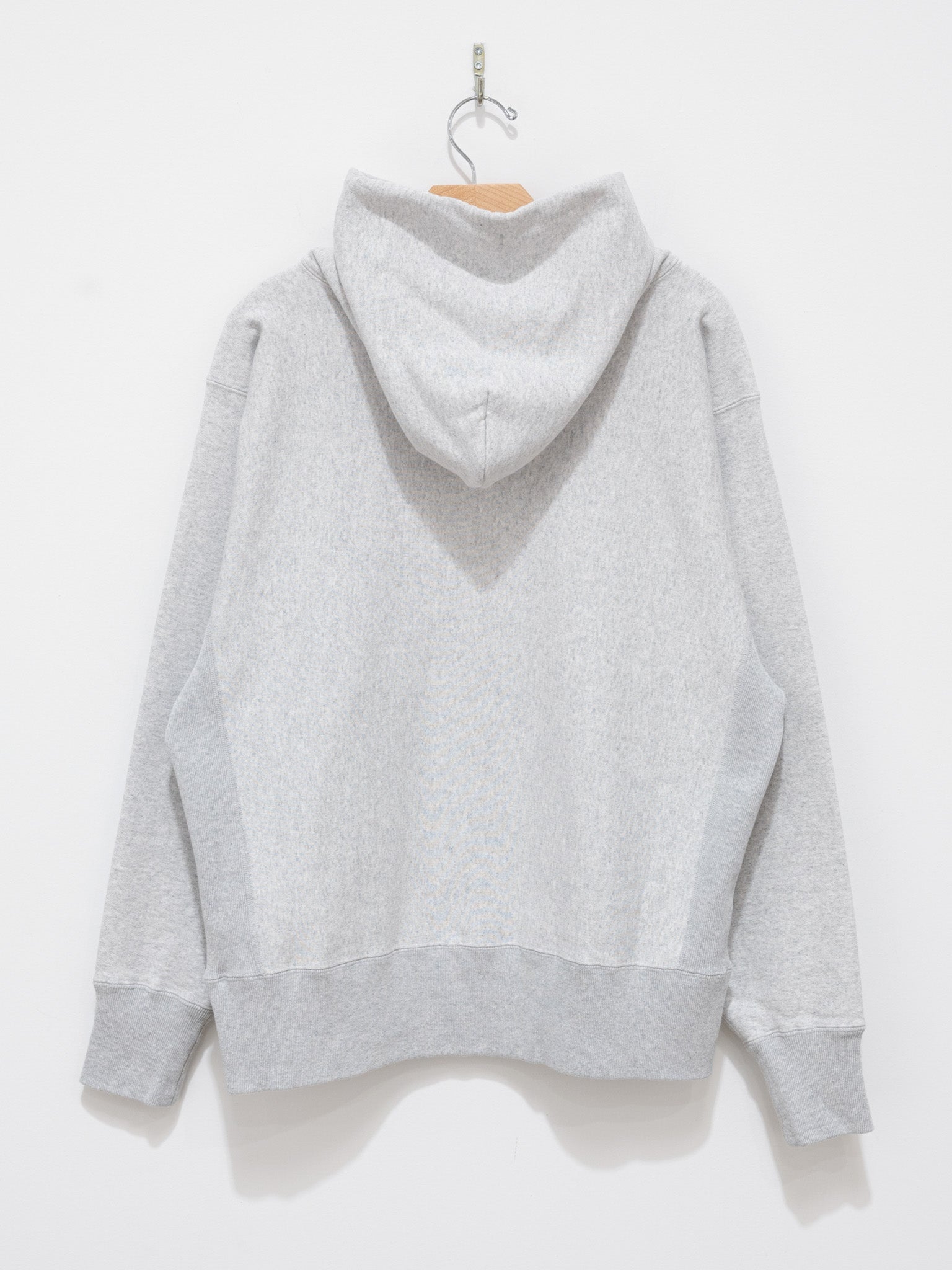 Namu Shop - Kaptain Sunshine Fadecolor Heavy Sweat Hoody Pullover - Feather Grey
