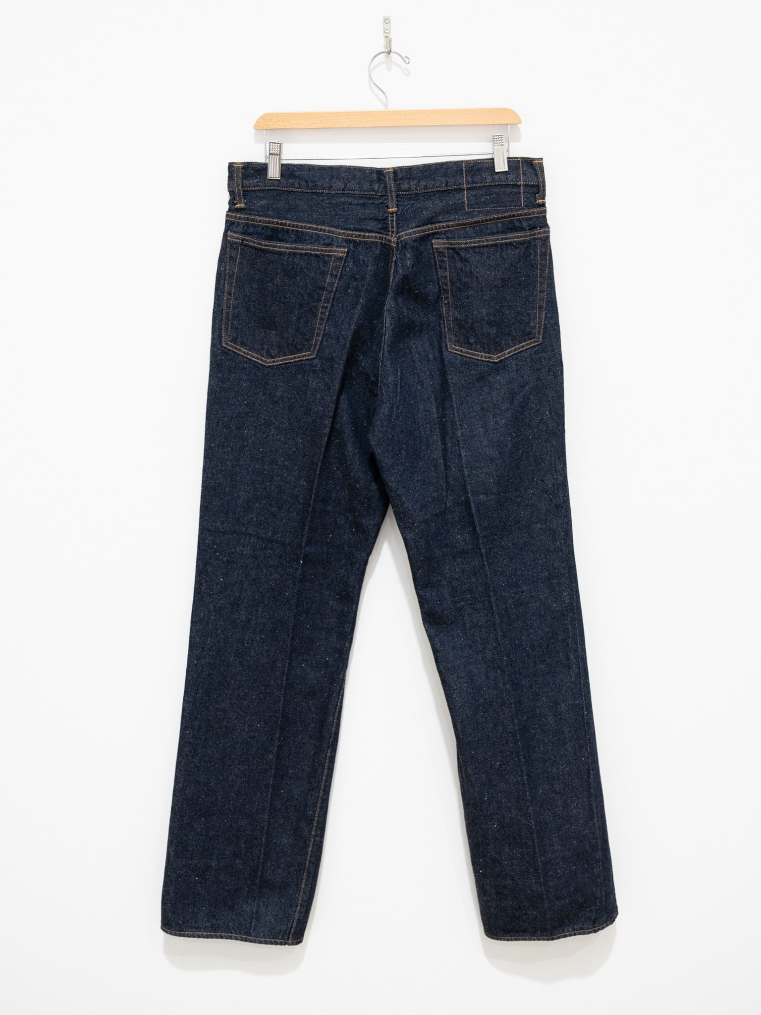 Namu Shop - Kaptain Sunshine Skate Shoecut Denim Pants - Indigo One Wash