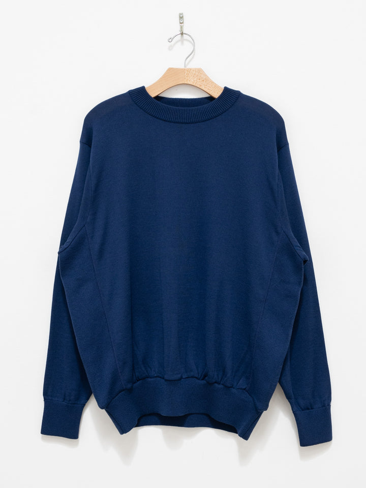 Namu Shop - Fujito Side Rib Sweater - Royal Blue