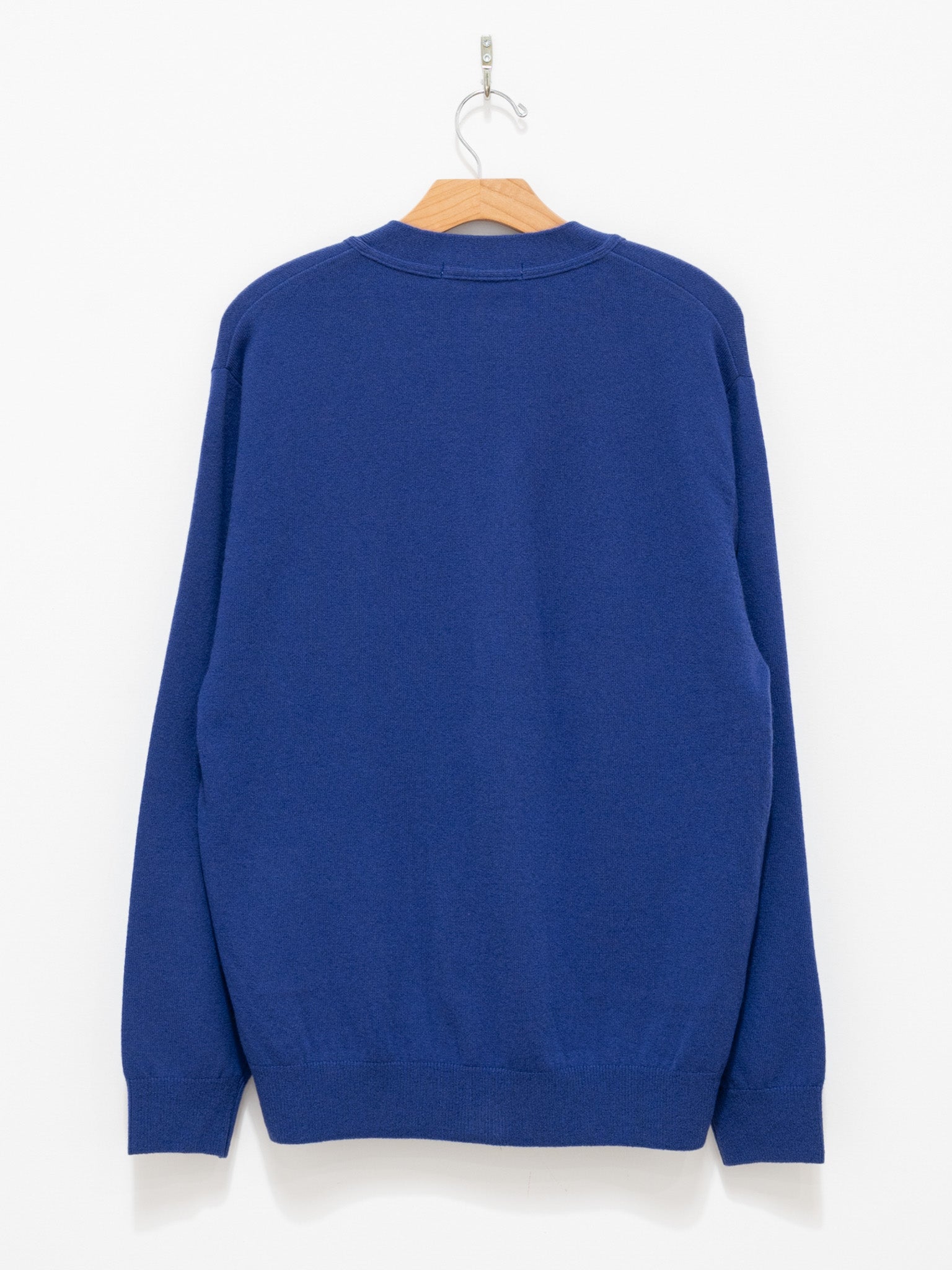 Namu Shop - Fujito Wool Cashmere Knit Cardigan - Royal Blue