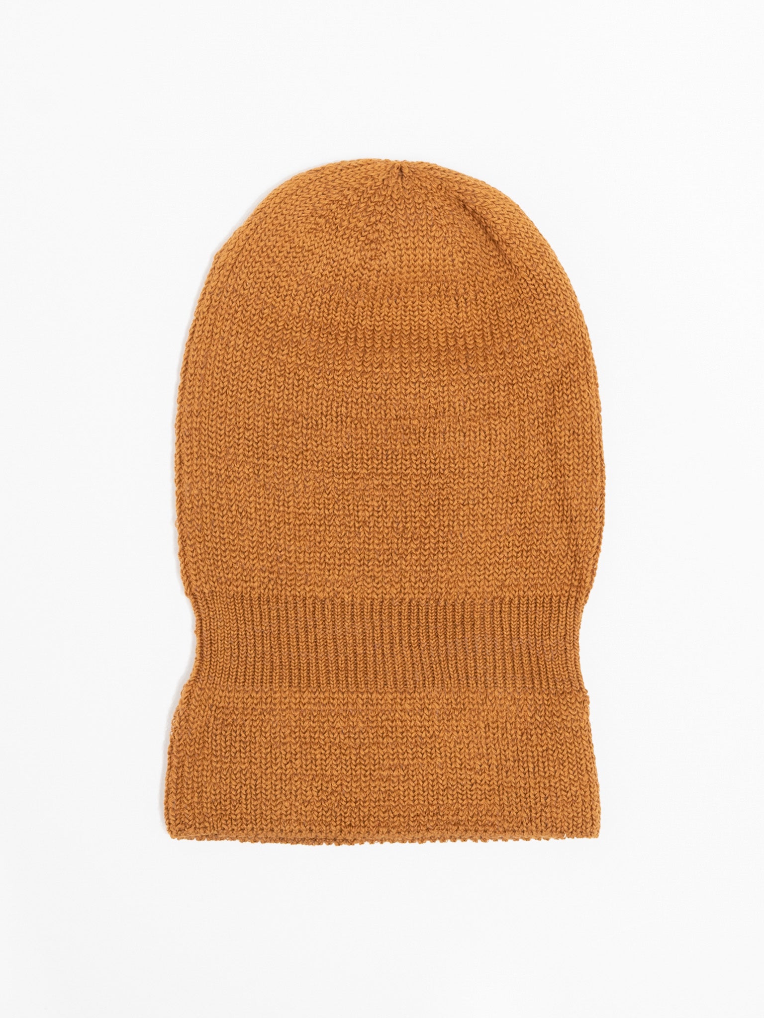 Namu Shop - Fujito Knit Balaclava Beanie - Royal Blue, Camel