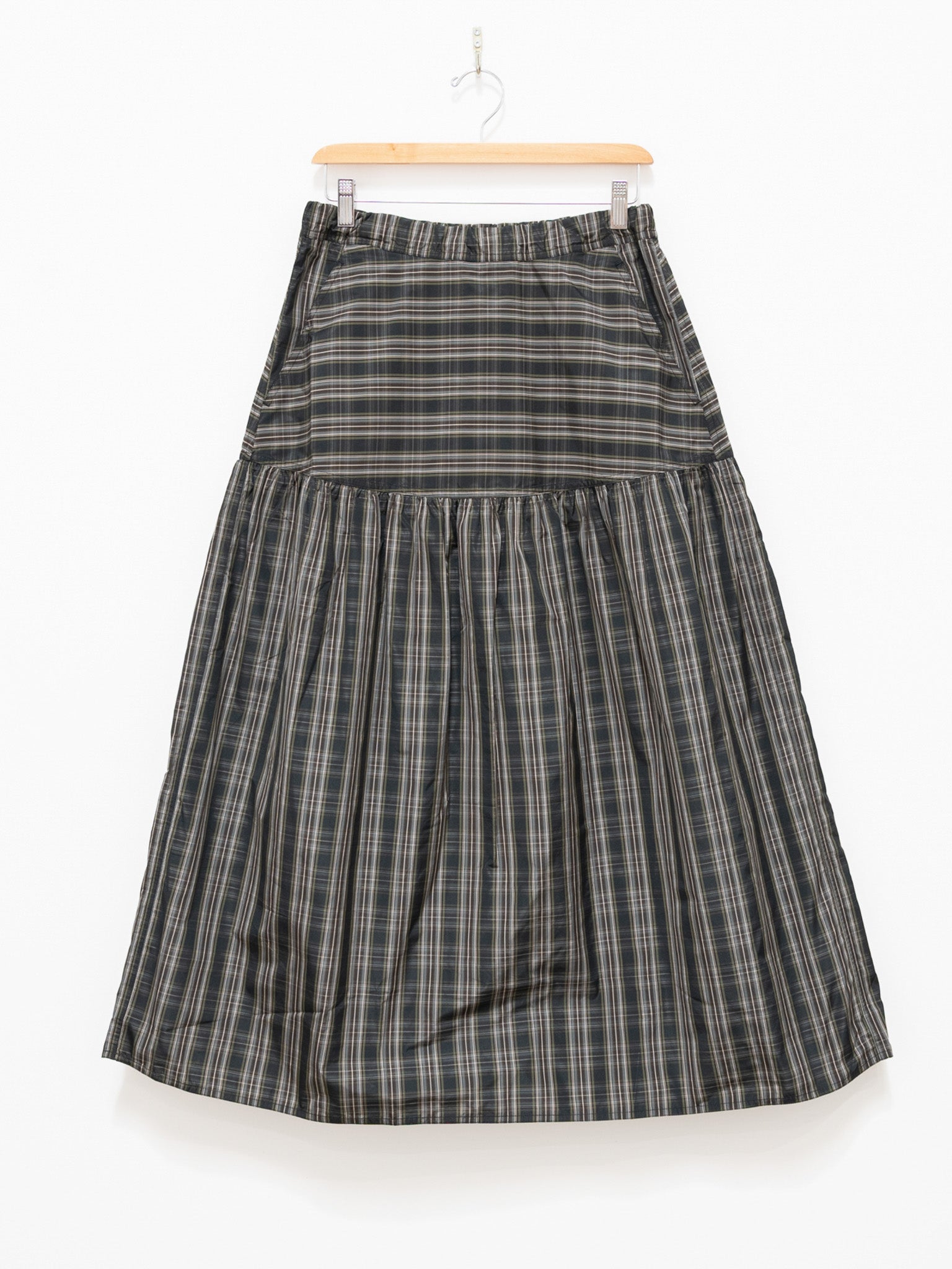 Namu Shop - Sofie D'Hoore Sling Skirt - Black Plaid