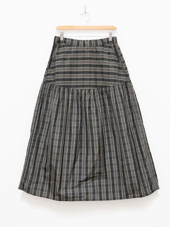 Namu Shop - Sofie D'Hoore Sling Skirt - Black Plaid