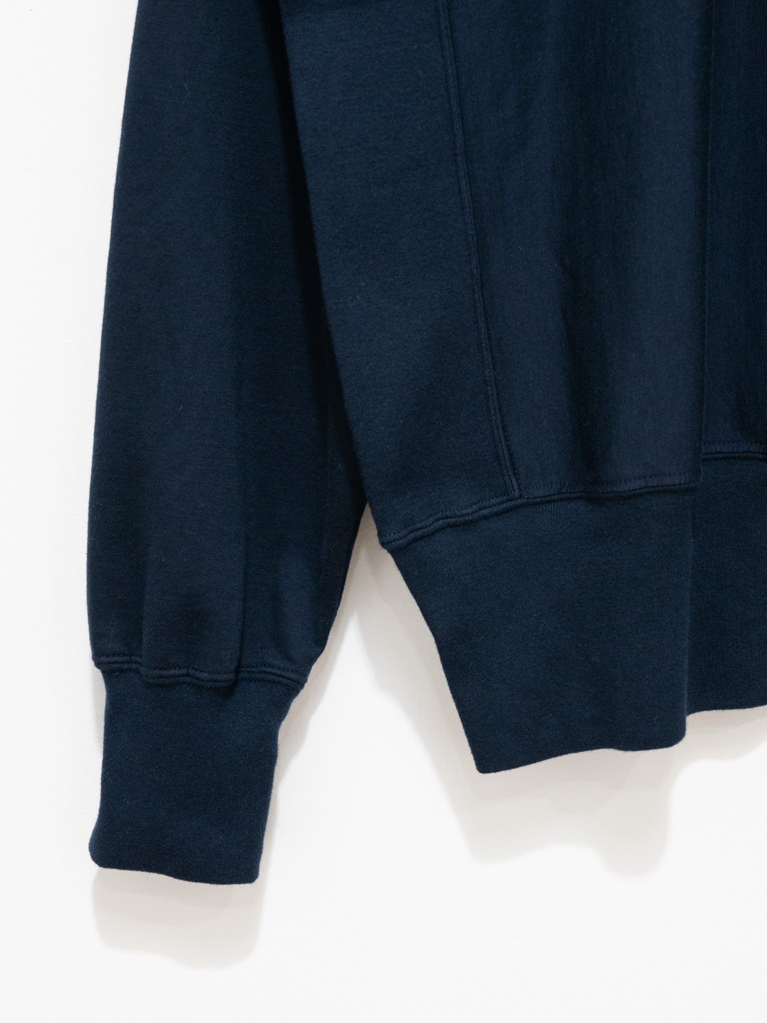 Namu Shop - Auralee Elastic High Gauge Sweat Pullover - Dark Navy