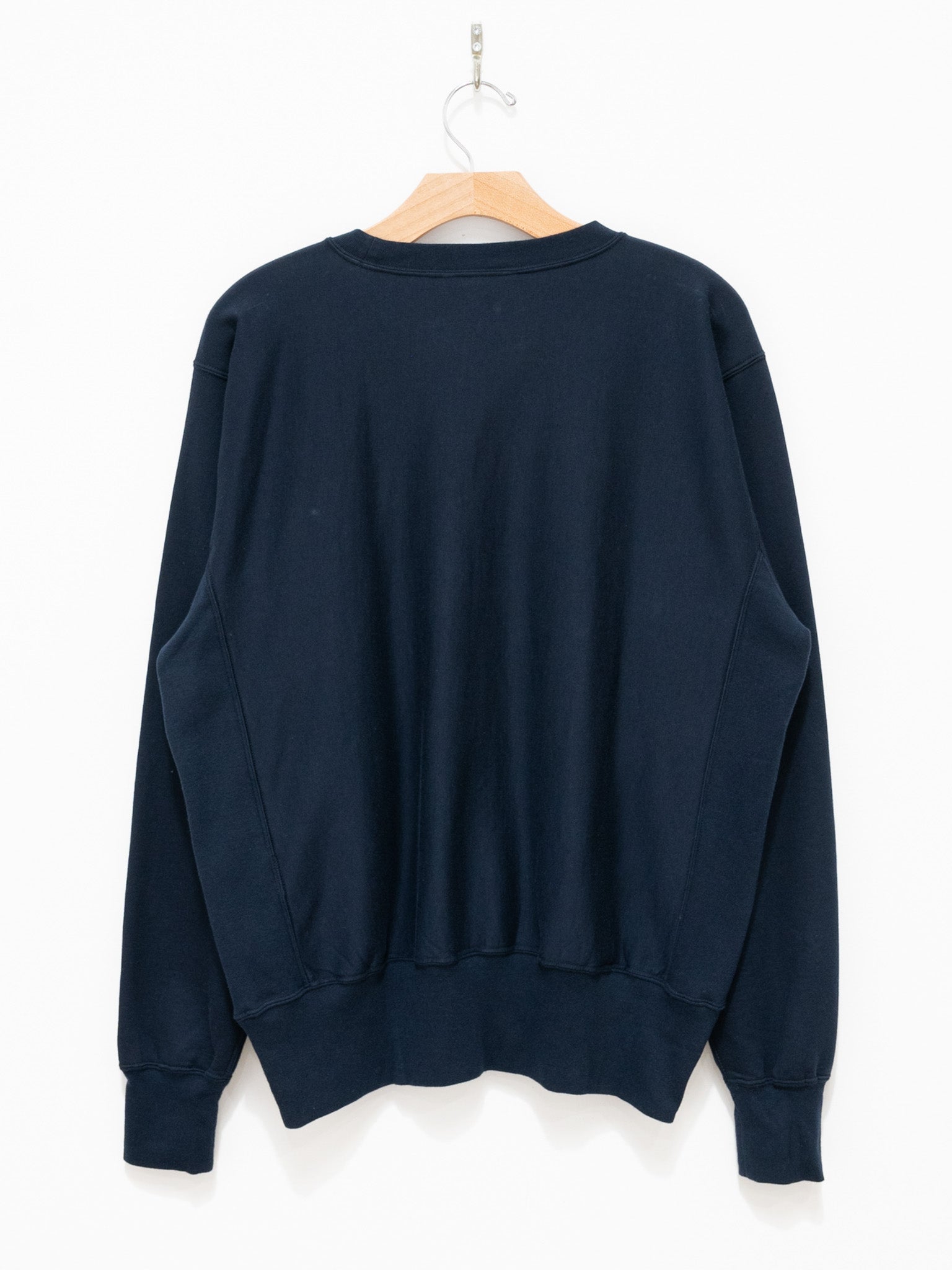 Namu Shop - Auralee Elastic High Gauge Sweat Pullover - Dark Navy