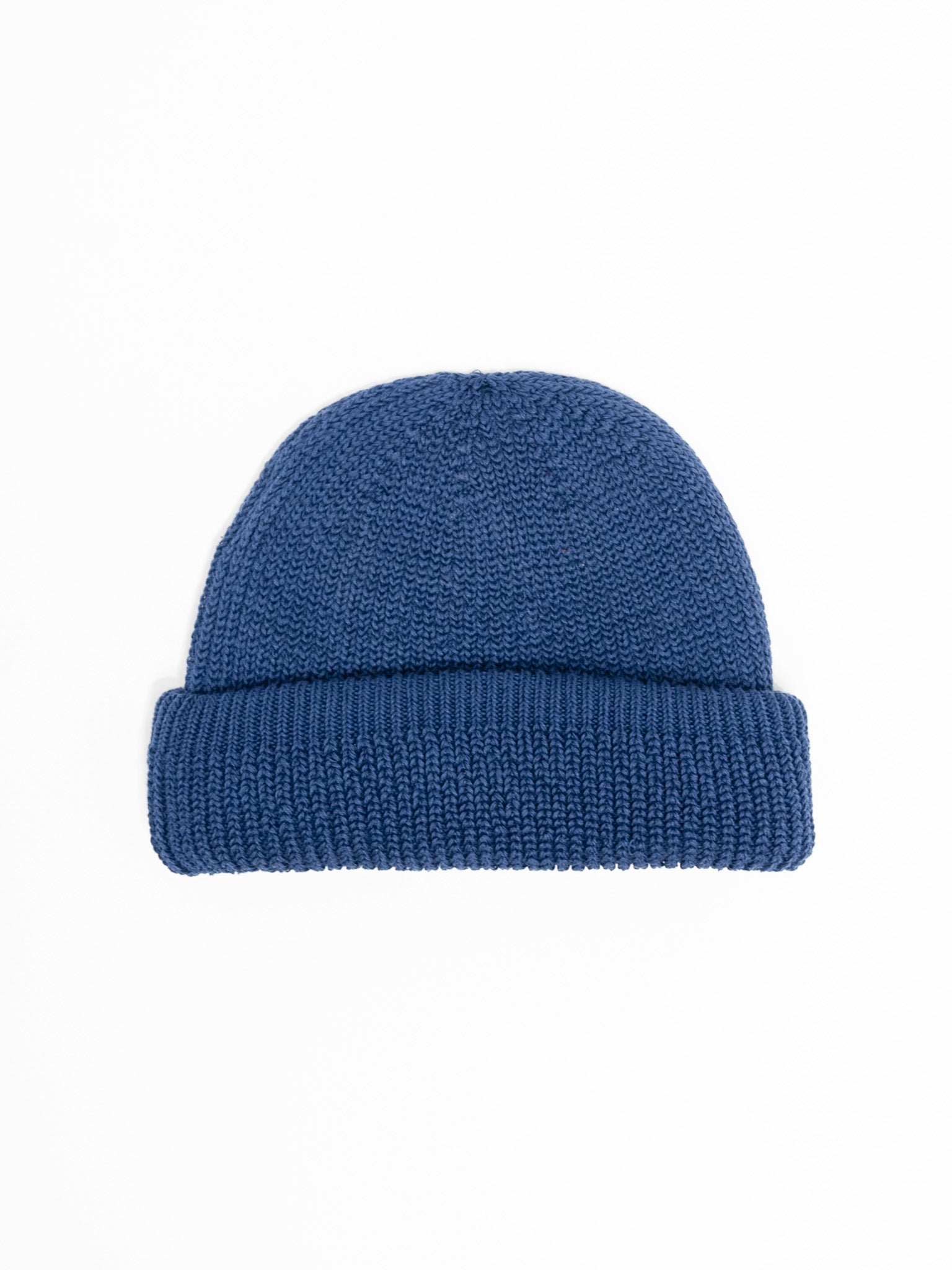 Namu Shop - Fujito Knit Balaclava Beanie - Royal Blue, Camel