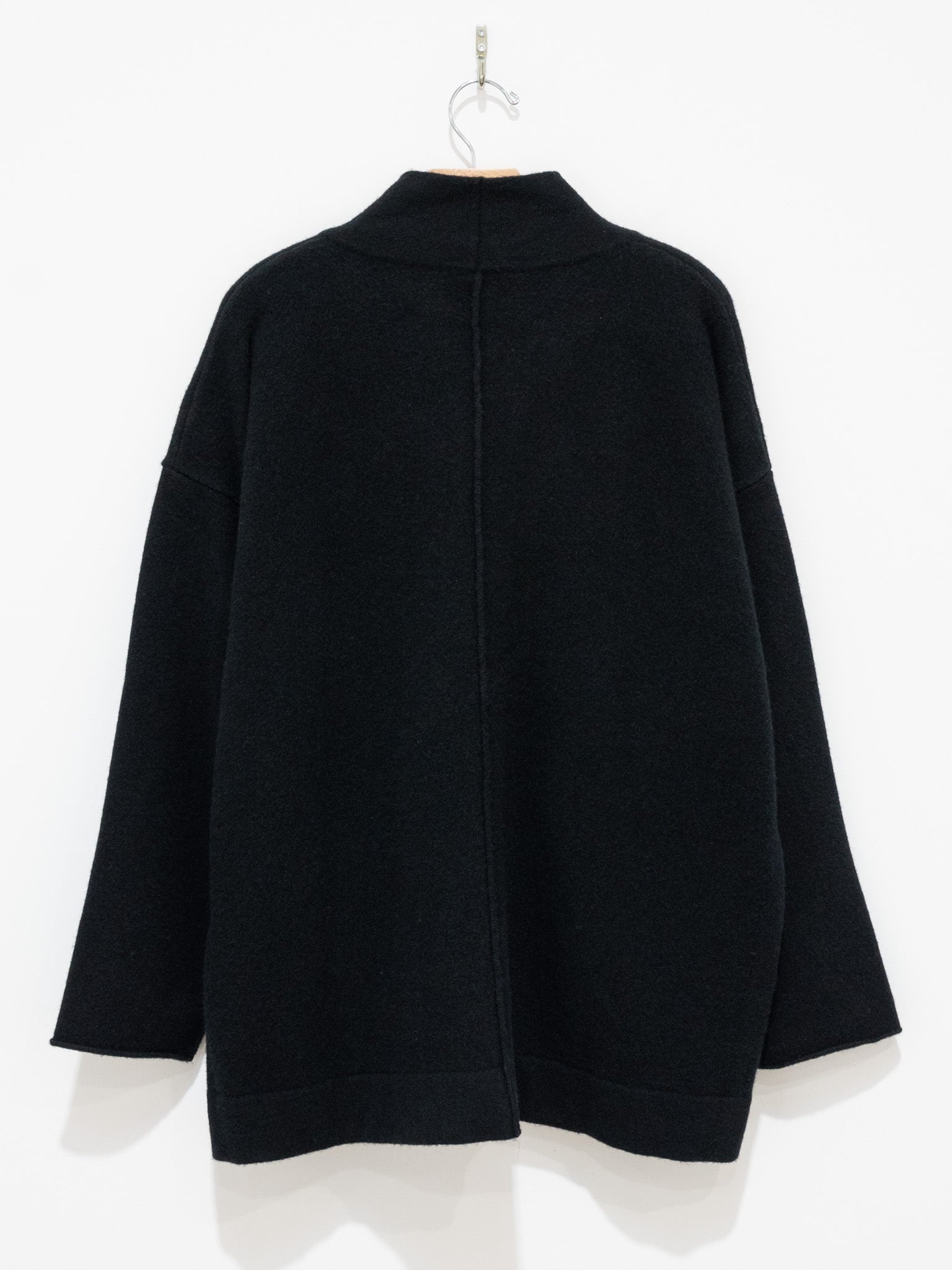 Namu Shop - Toogood The Librarian Cardigan - Felted Merino Flint