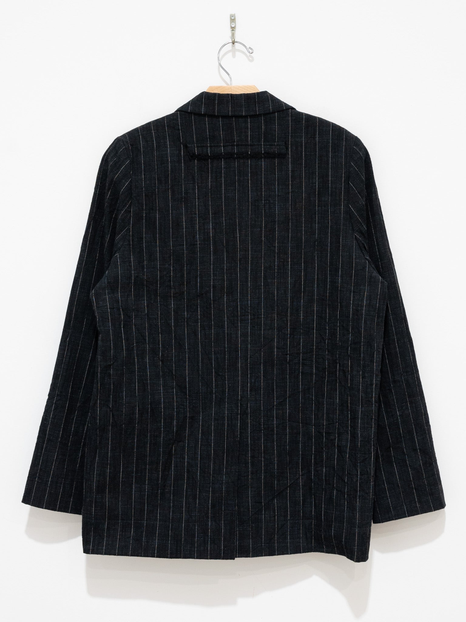 Namu Shop - Toogood The Photographer Jacket - Crumpled Pinstripe Flint
