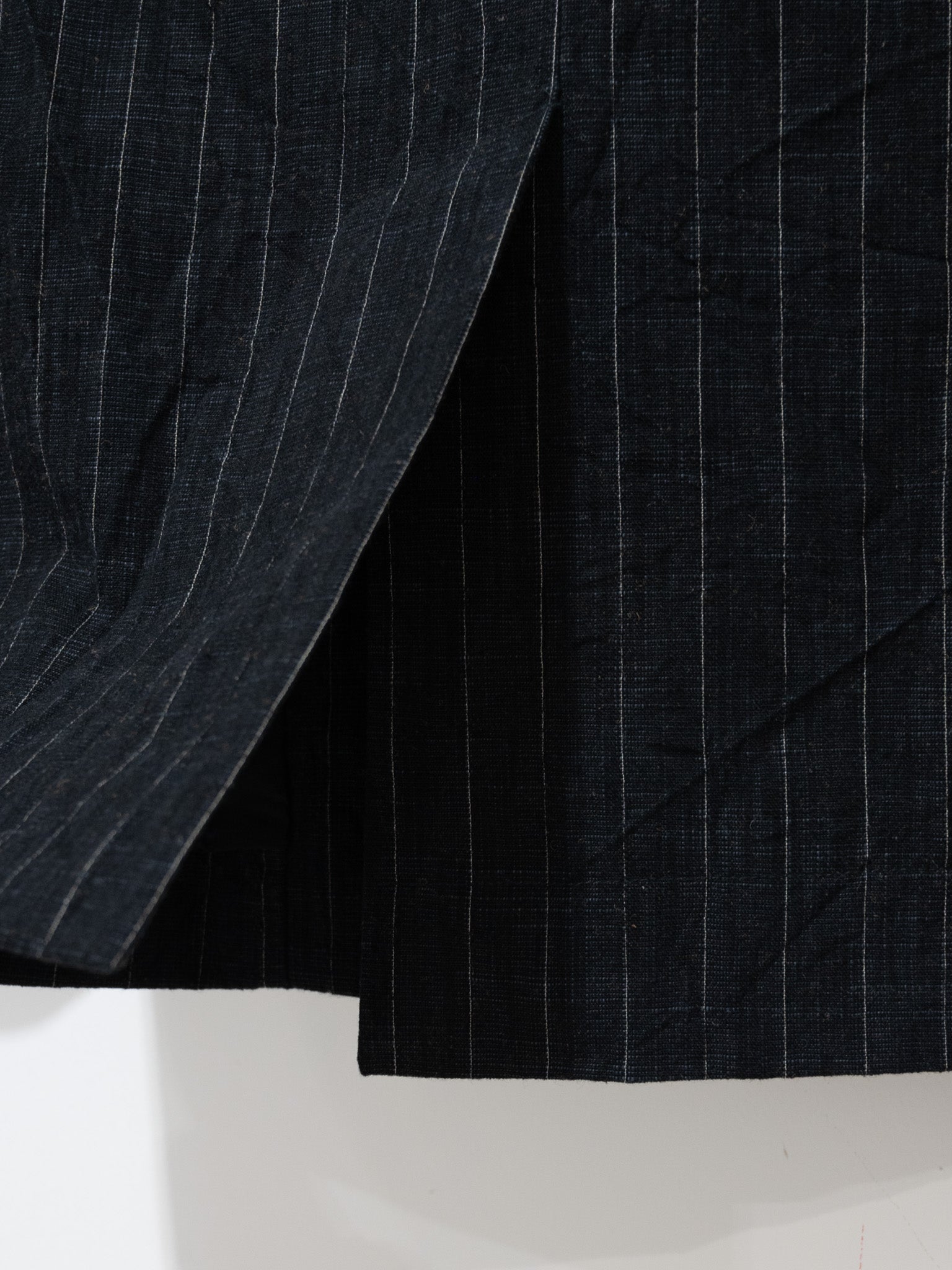 Namu Shop - Toogood The Photographer Jacket - Crumpled Pinstripe Flint