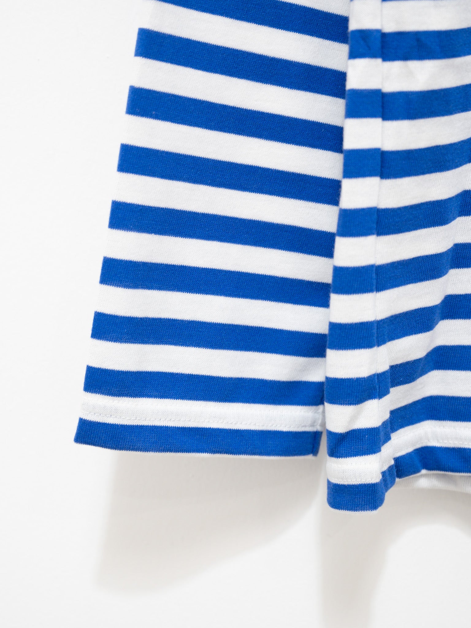 Namu Shop - Veritecoeur T/C Border Tee - White x Blue