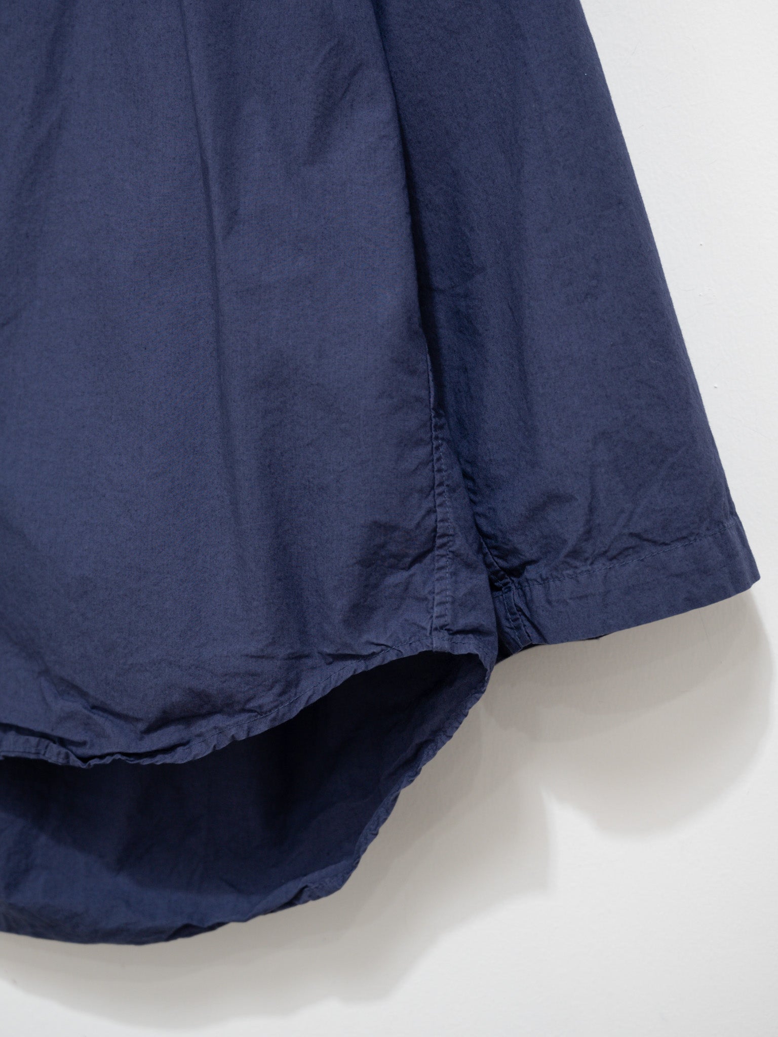 Namu Shop - Veritecoeur Stand Collar Shirt - Navy