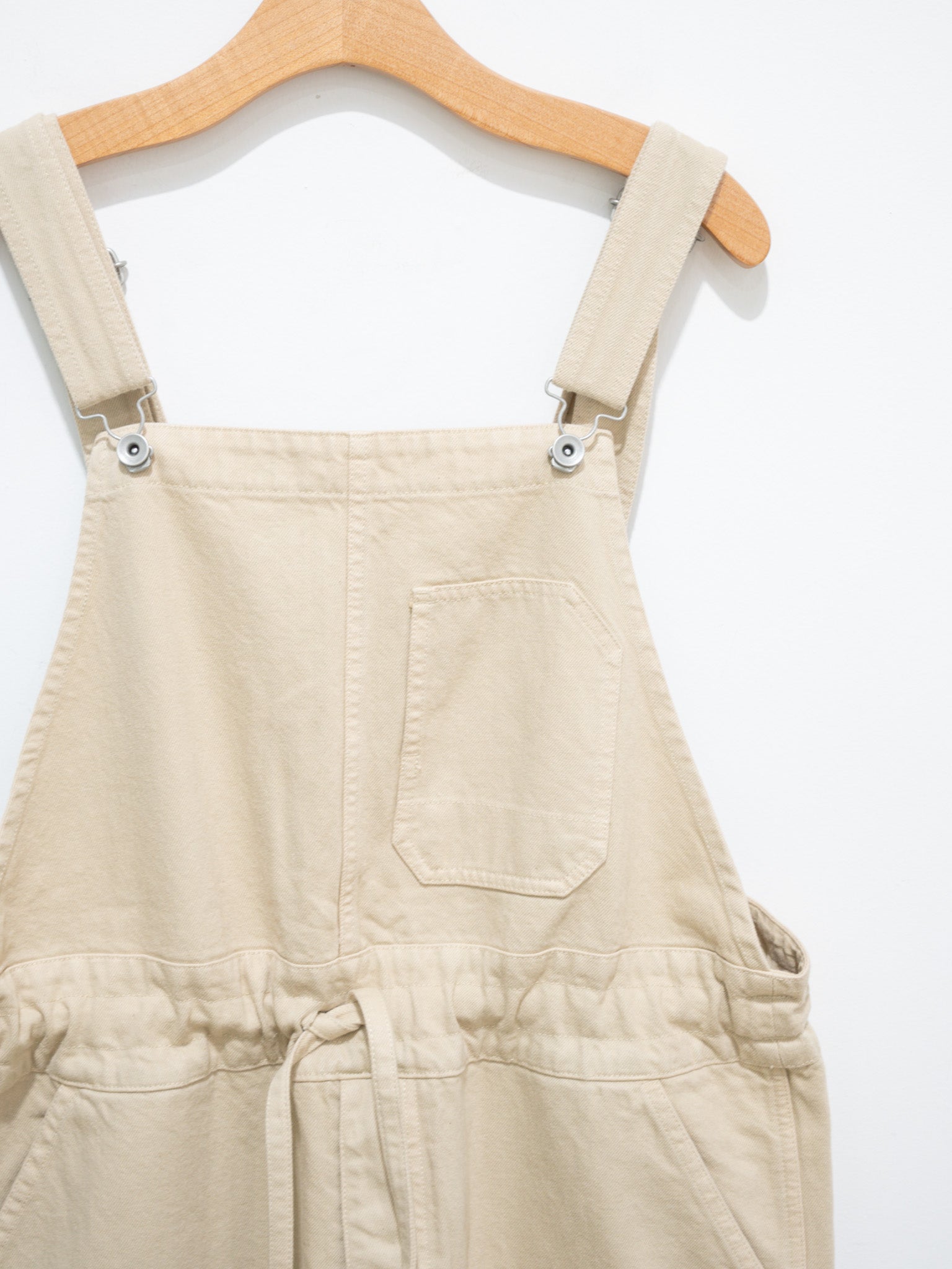 Namu Shop - Veritecoeur Cotton Overalls - Cream