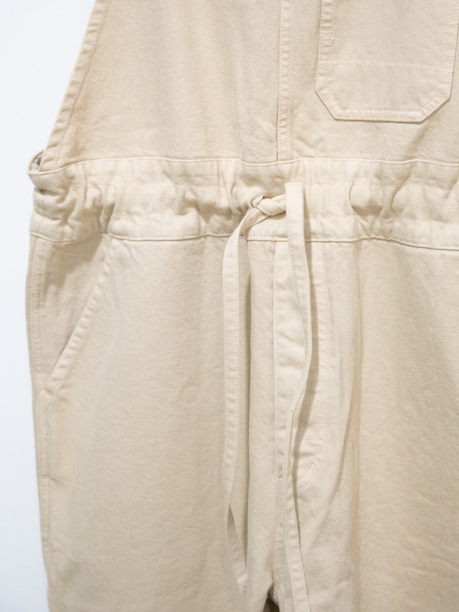 Namu Shop - Veritecoeur Cotton Overalls - Cream