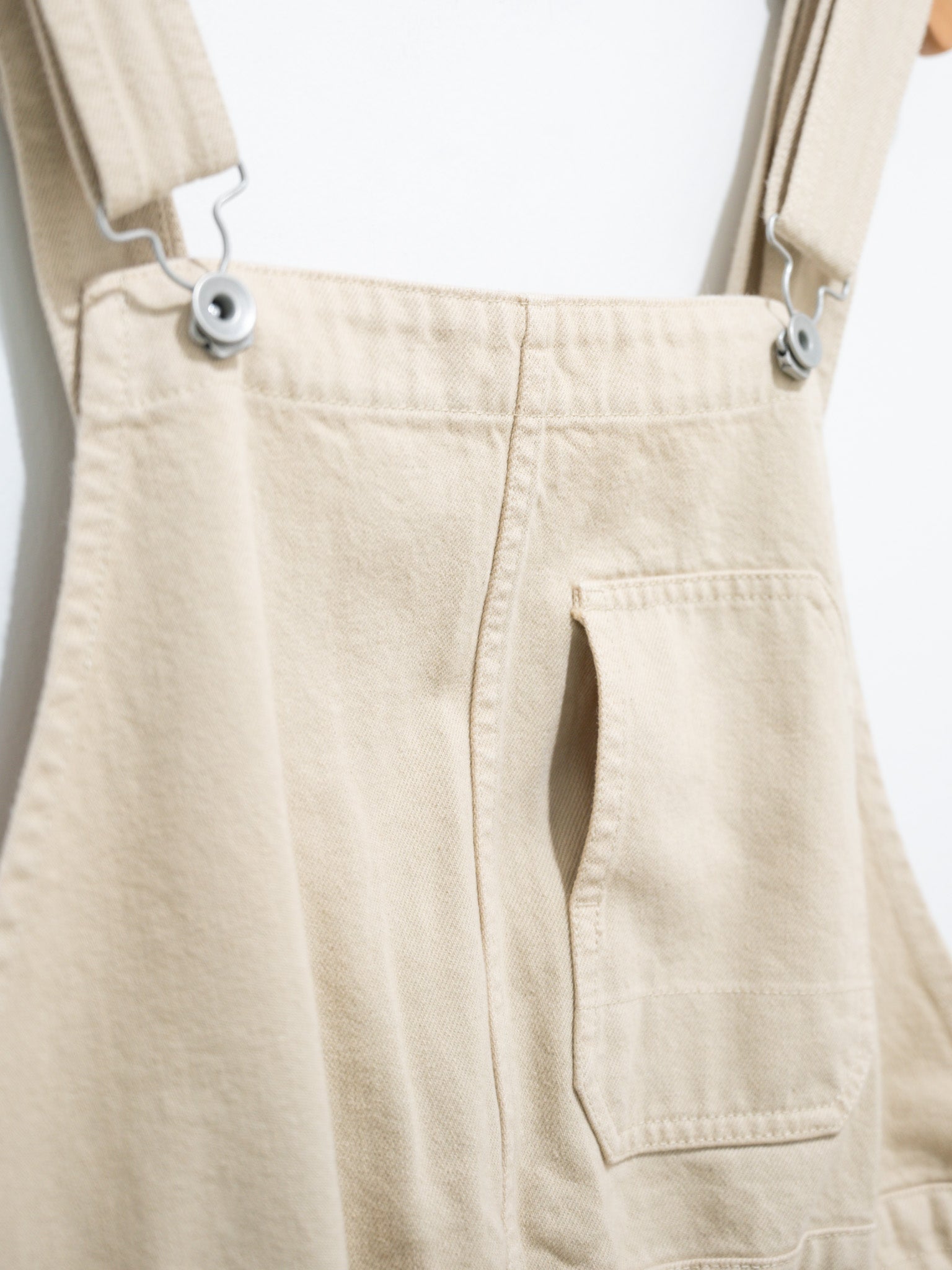 Namu Shop - Veritecoeur Cotton Overalls - Cream