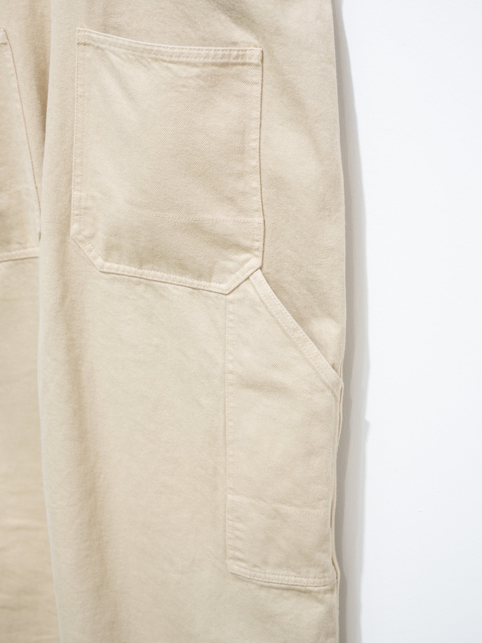 Namu Shop - Veritecoeur Cotton Overalls - Cream