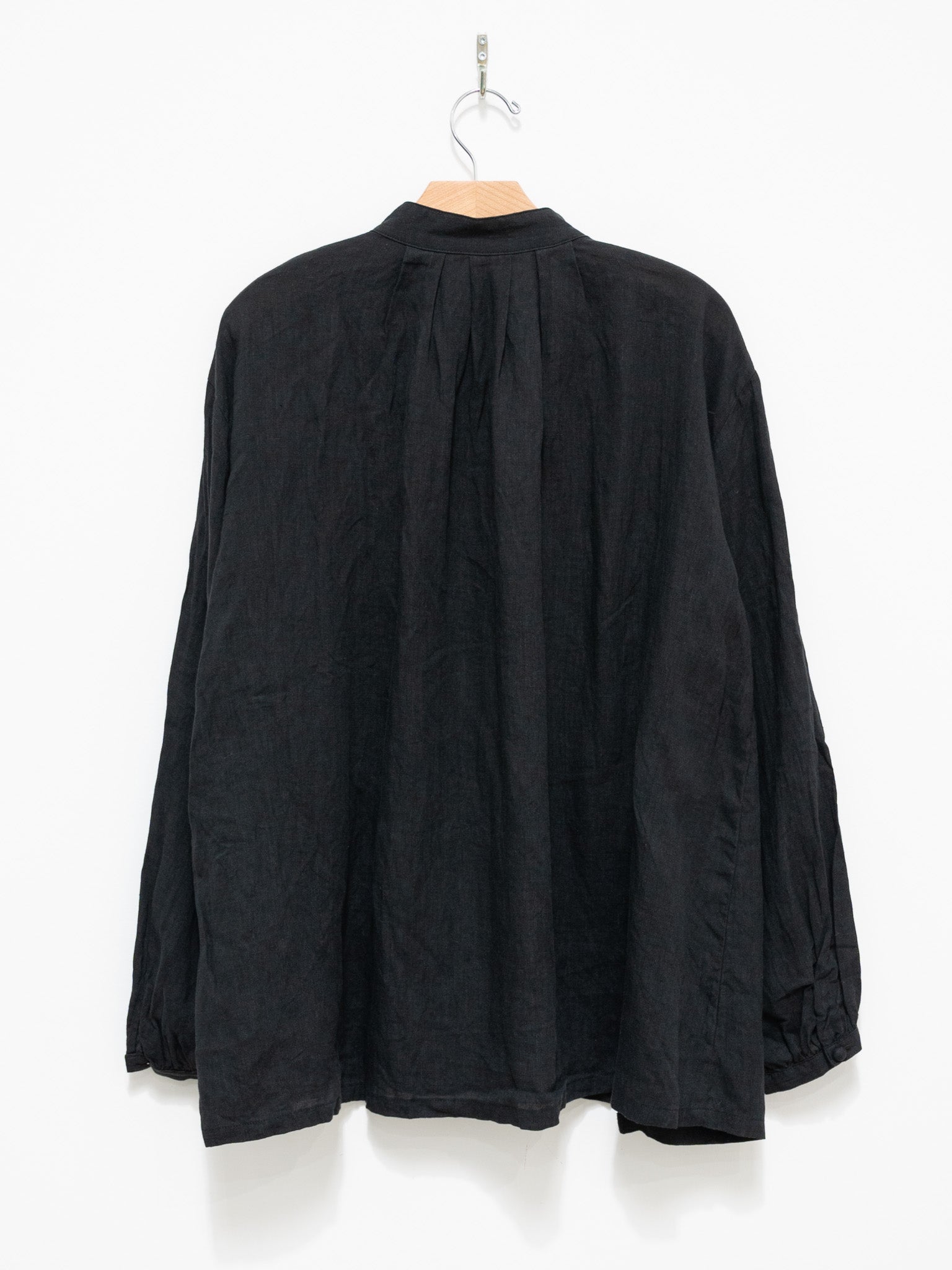 Namu Shop - Ichi Antiquites French Linen Shirt - Black