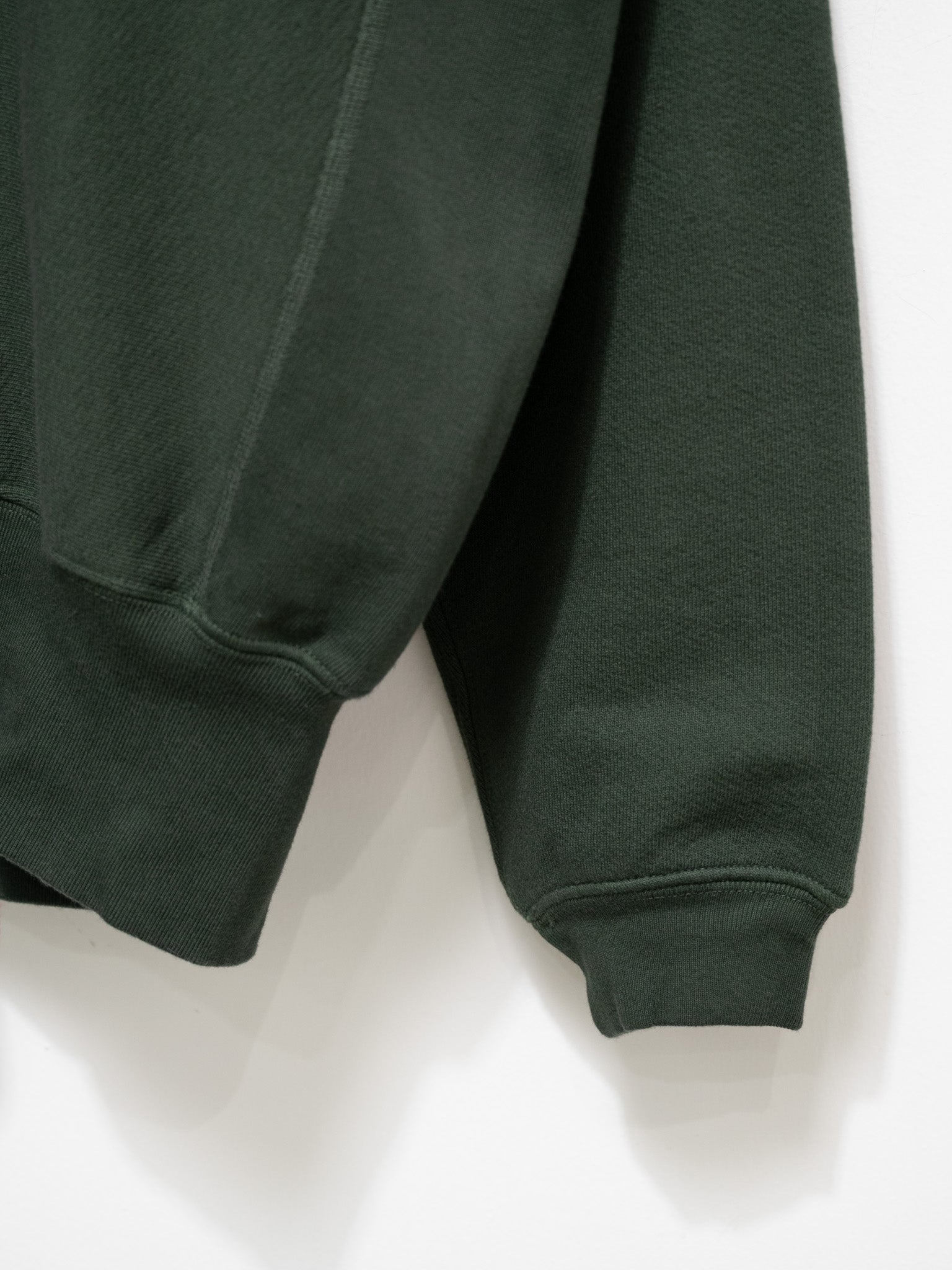 Namu Shop - paa Zip Hooded Sweatshirt - Deep Hunter