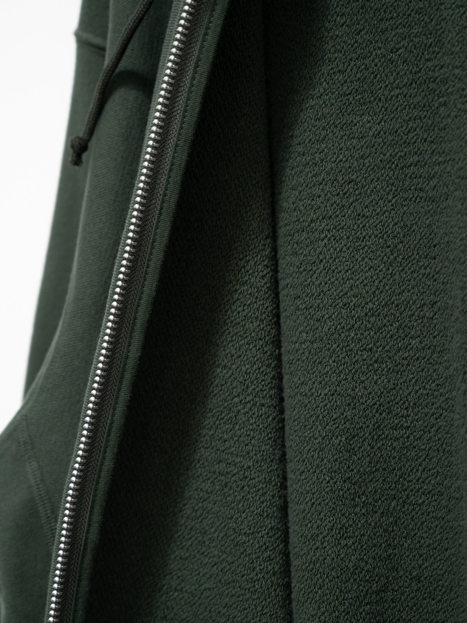 Namu Shop - paa Zip Hooded Sweatshirt - Deep Hunter