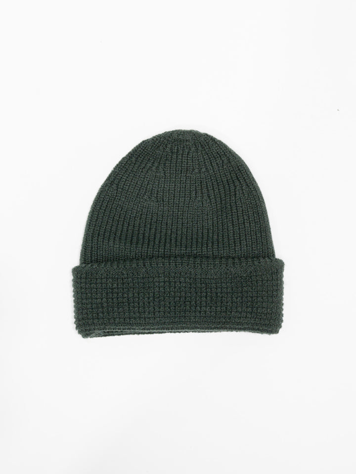 Namu Shop - paa Combo Stitch Beanie - Deep Hunter