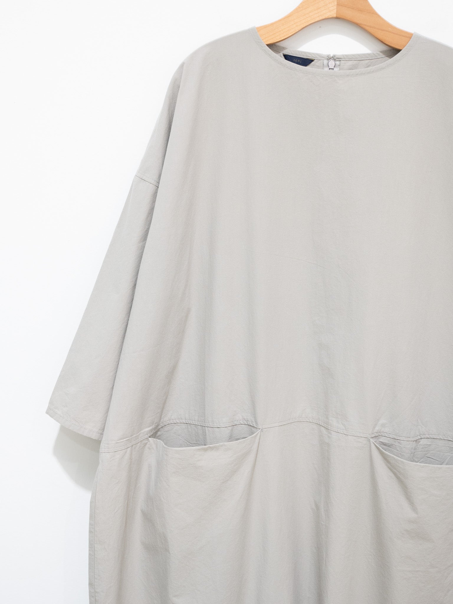 Namu Shop - ICHI Pocket Dress - Gray