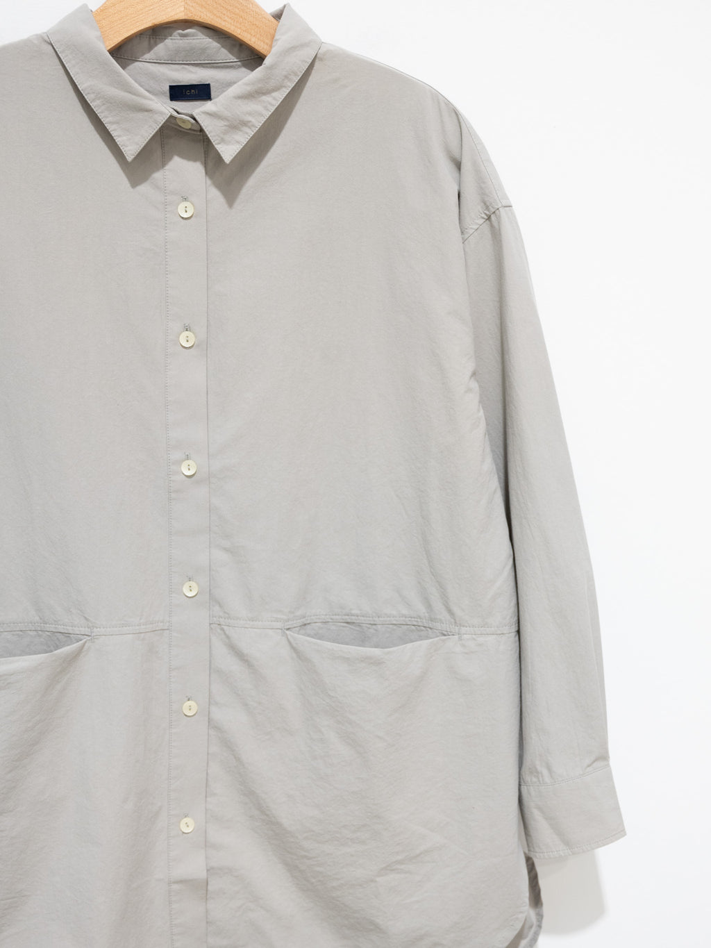 Namu Shop - ICHI Pocket Shirt - Gray