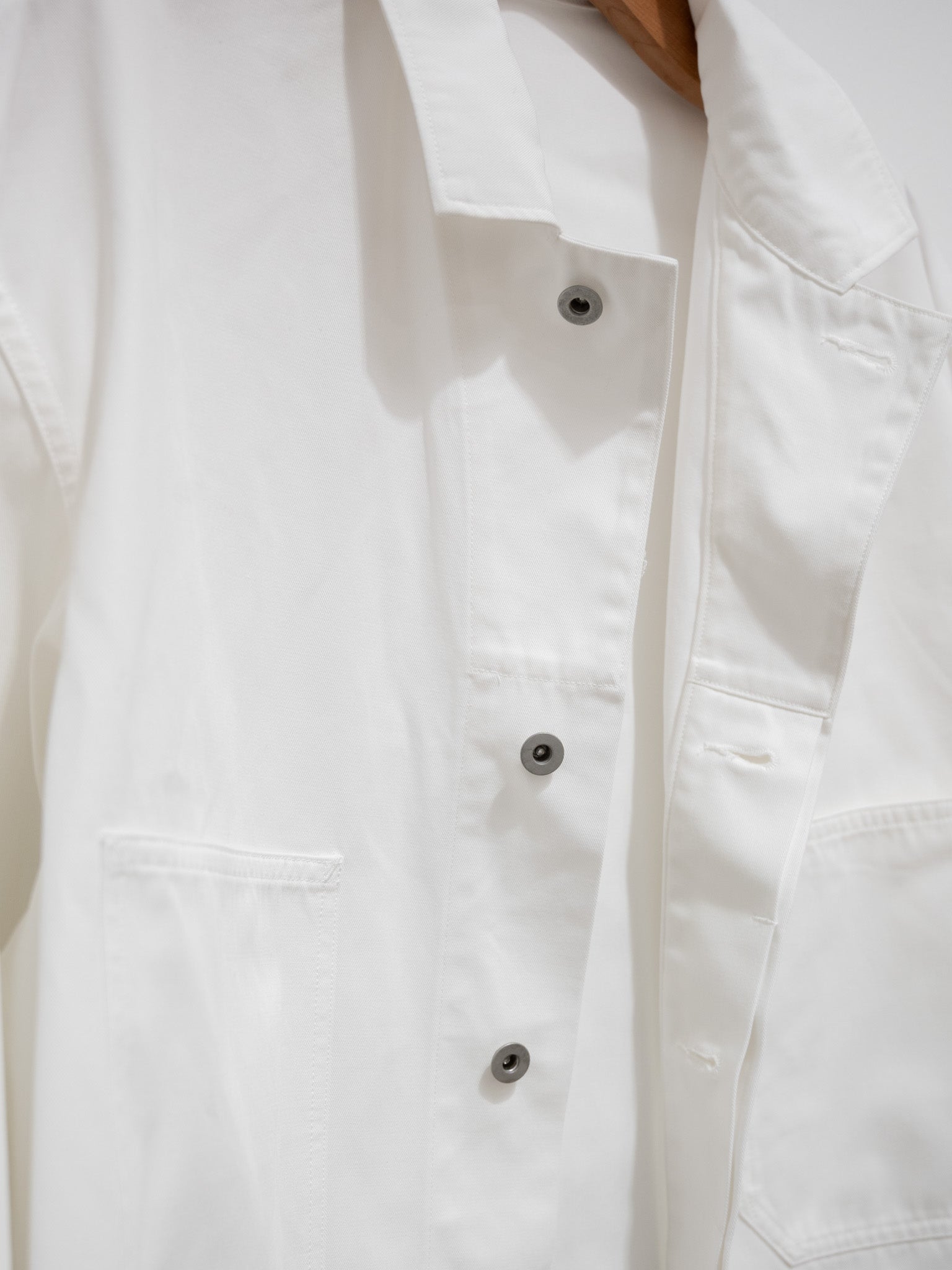 Namu Shop - Y Organic Cotton Recycle Poly Twill Blouson - White